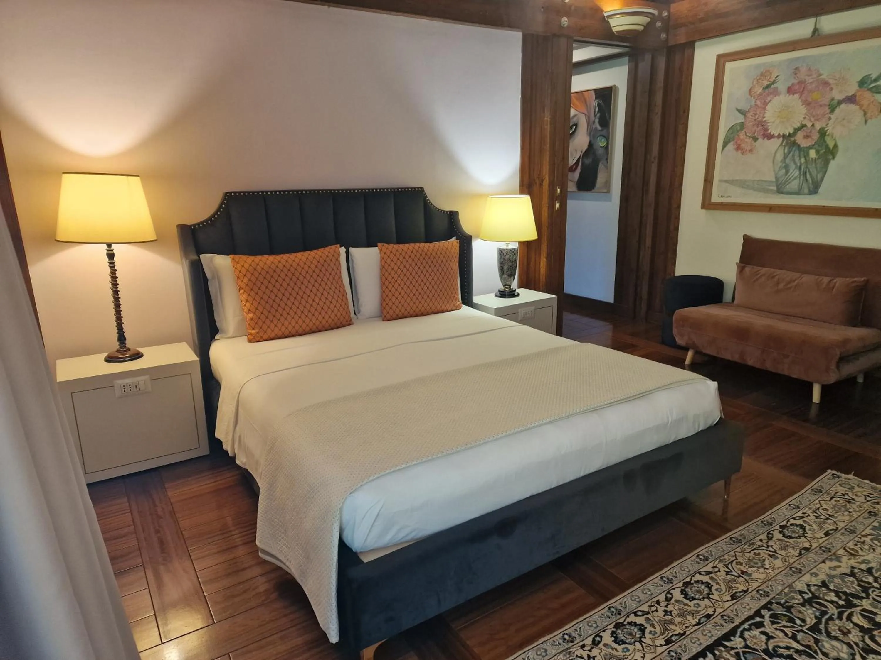 Bed in B&B Villa Sbaraglia