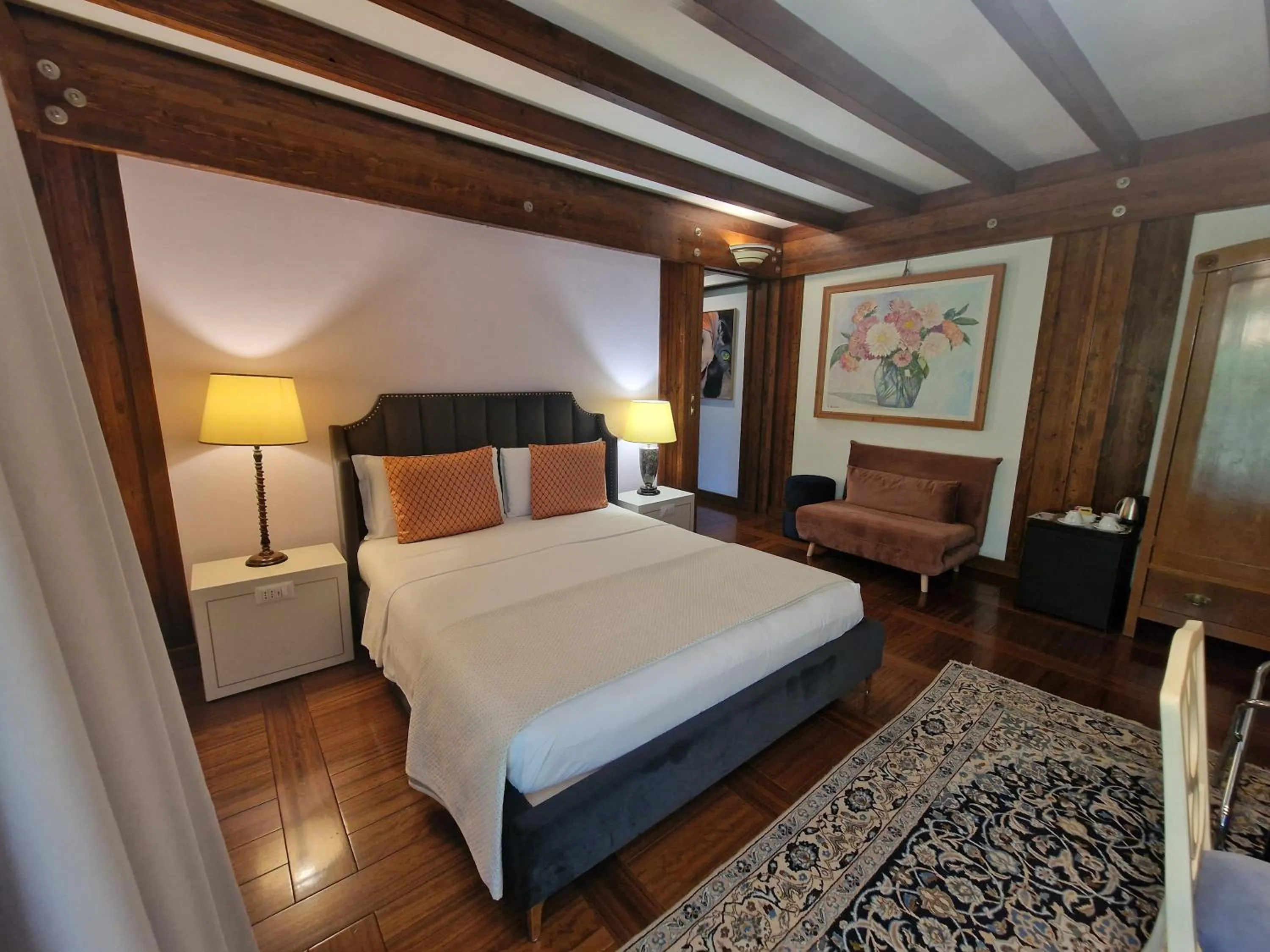 Bed in B&B Villa Sbaraglia
