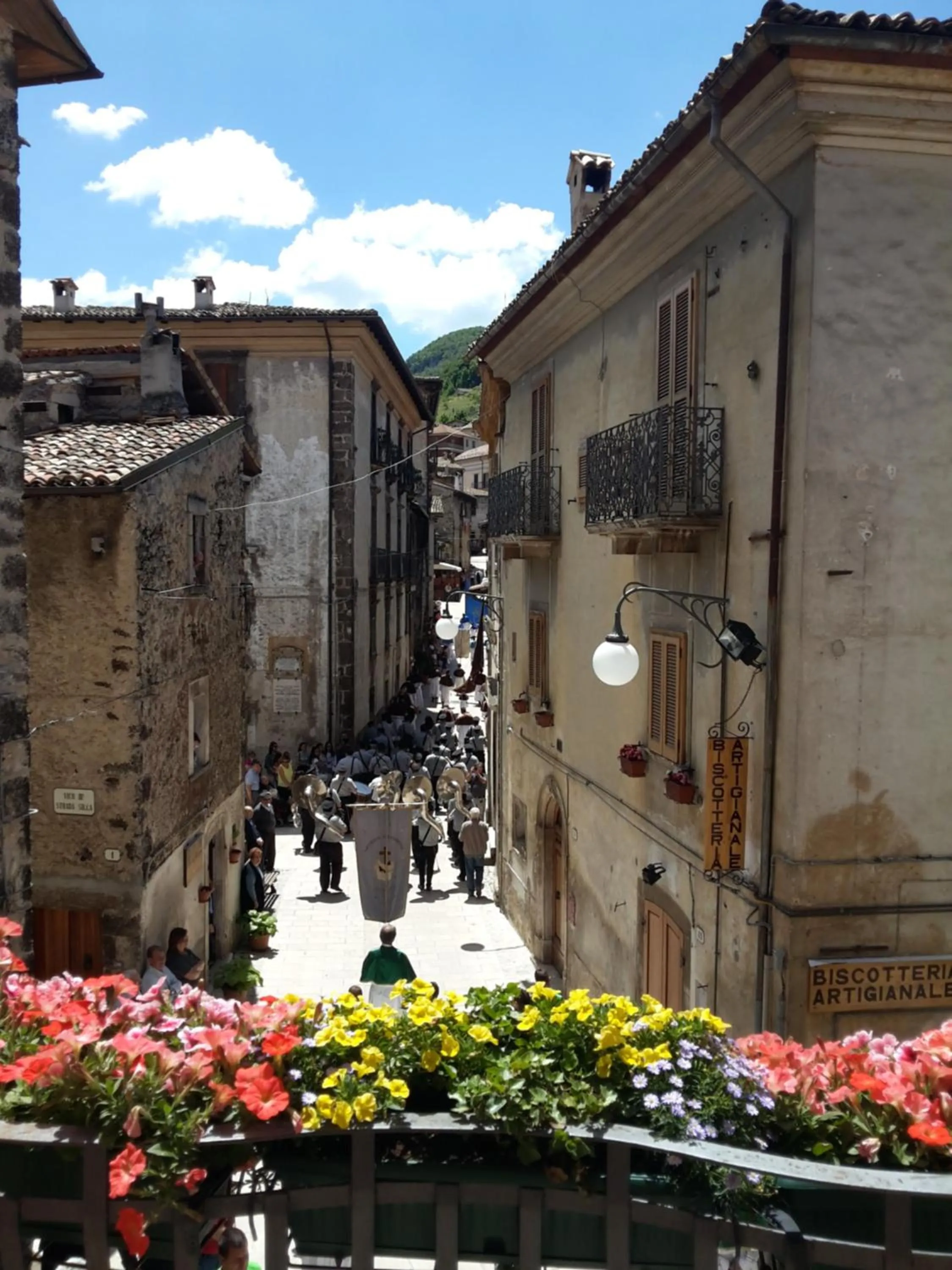 Balcony/Terrace in La Casa dei Nonni B&B