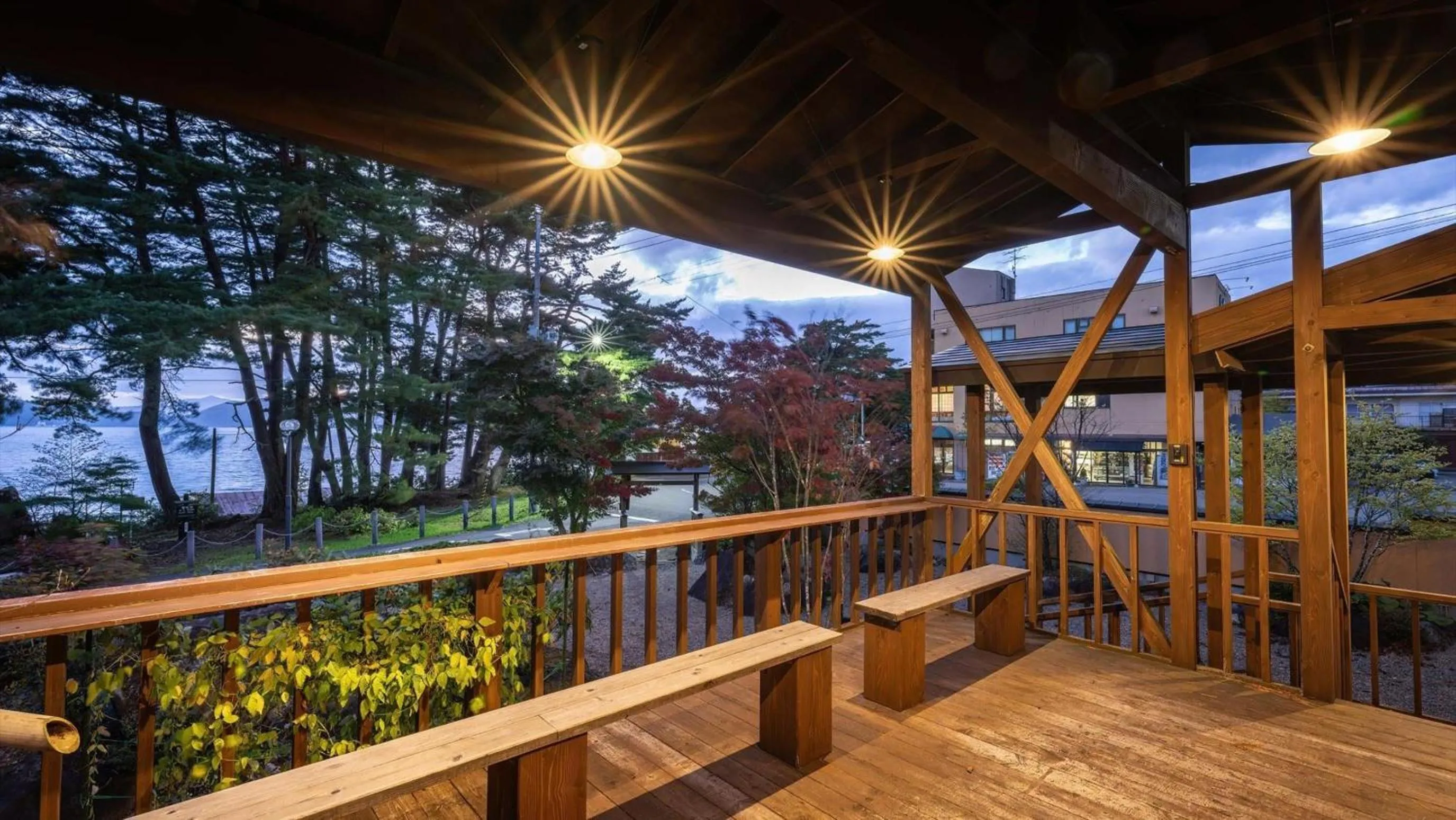 Balcony/Terrace in Kashintei Shirahama