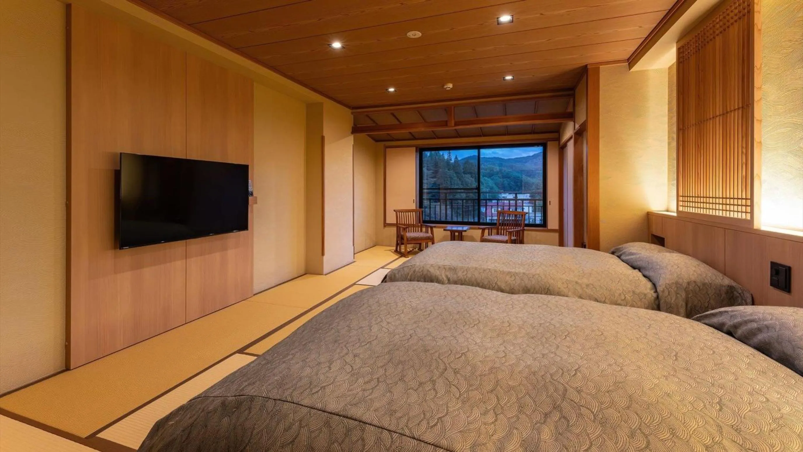 Bed in Kashintei Shirahama