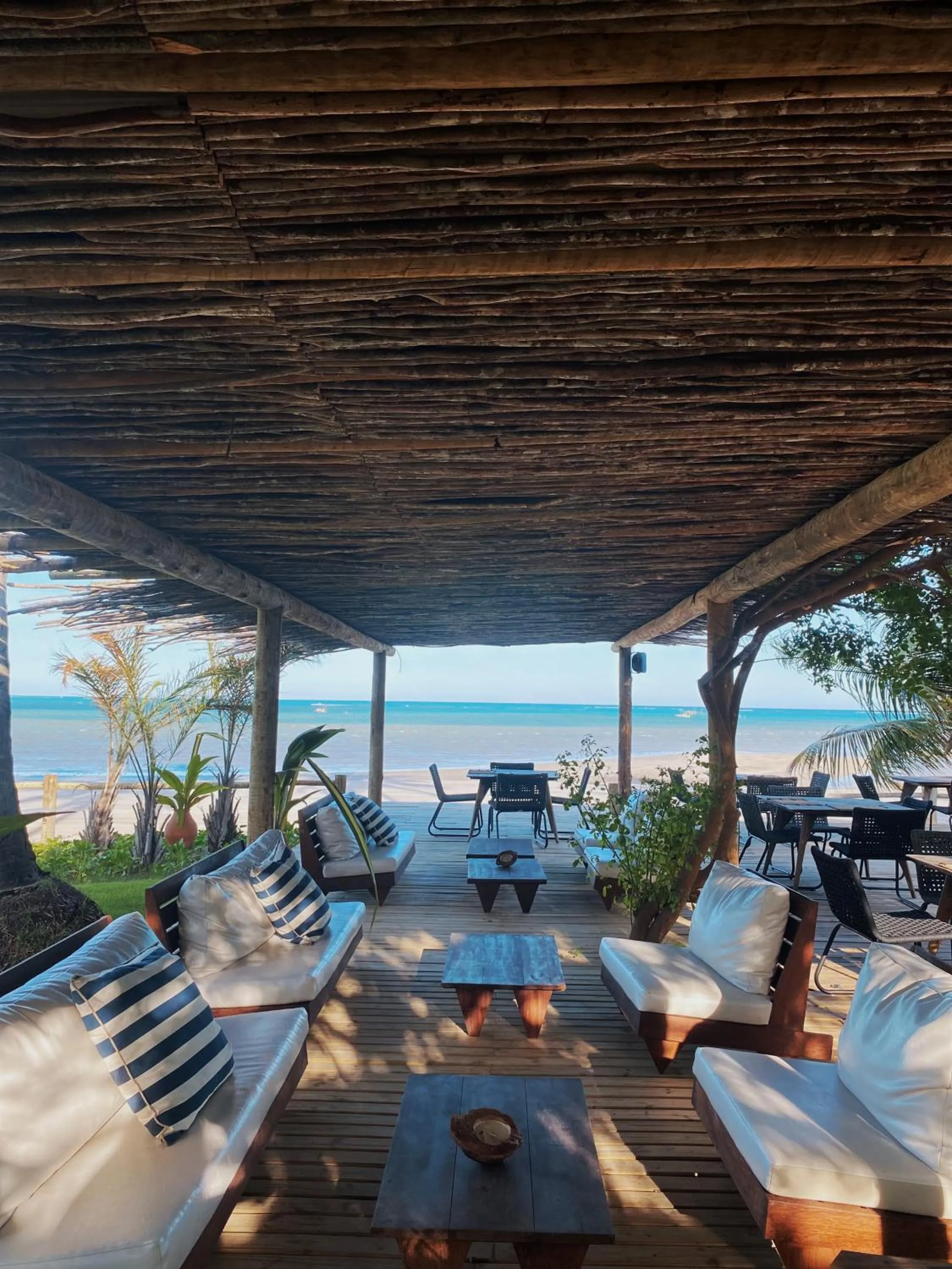 Seating area in Paru Boutique Hotel