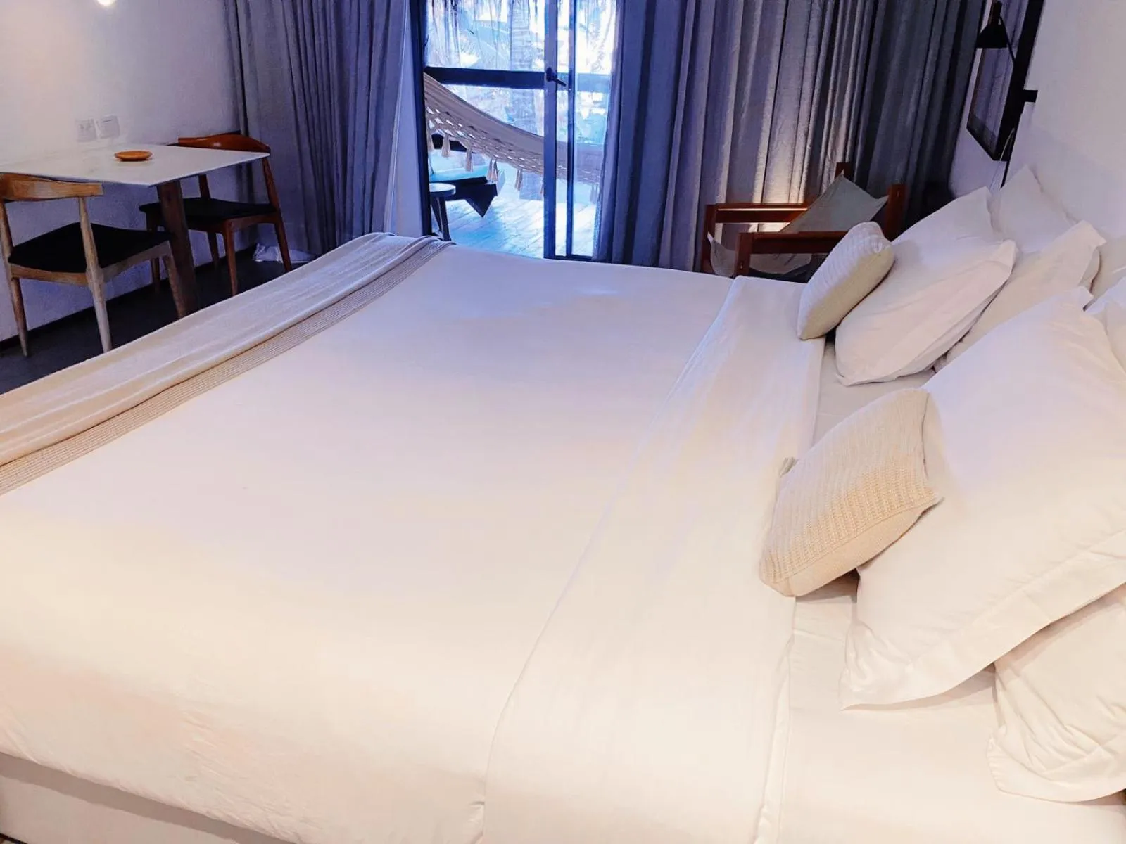 Bed in Paru Boutique Hotel