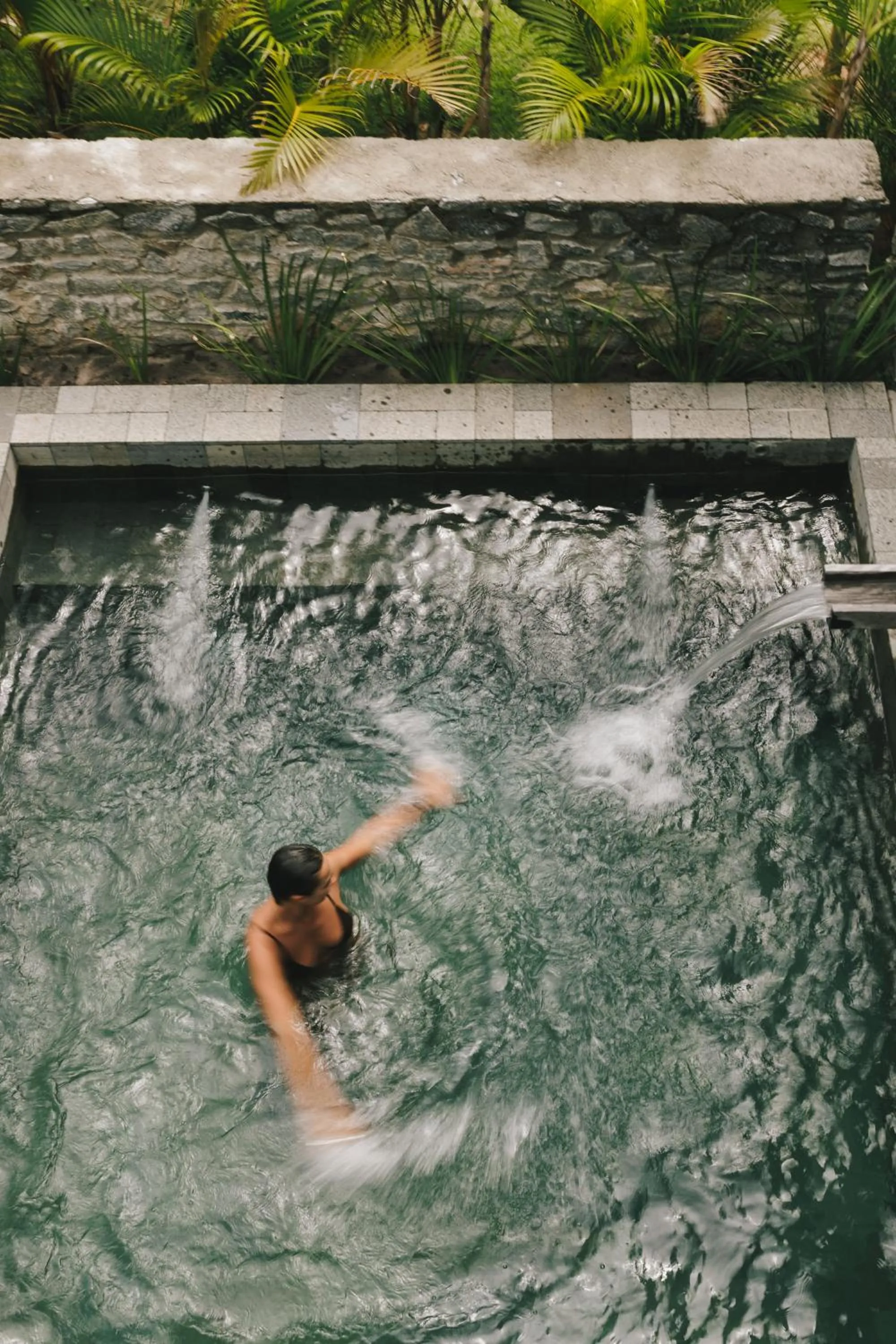 Swimming pool in Paru Boutique Hotel