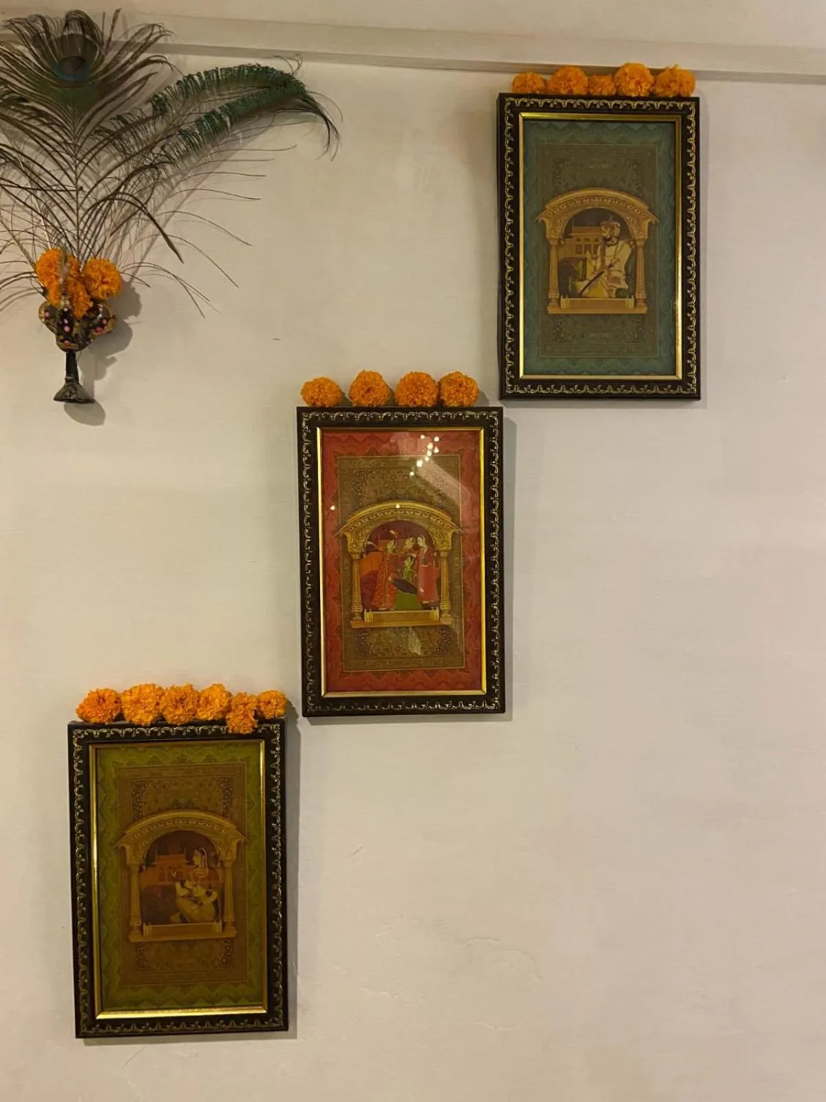 Decorative detail in Narayana's Haveli