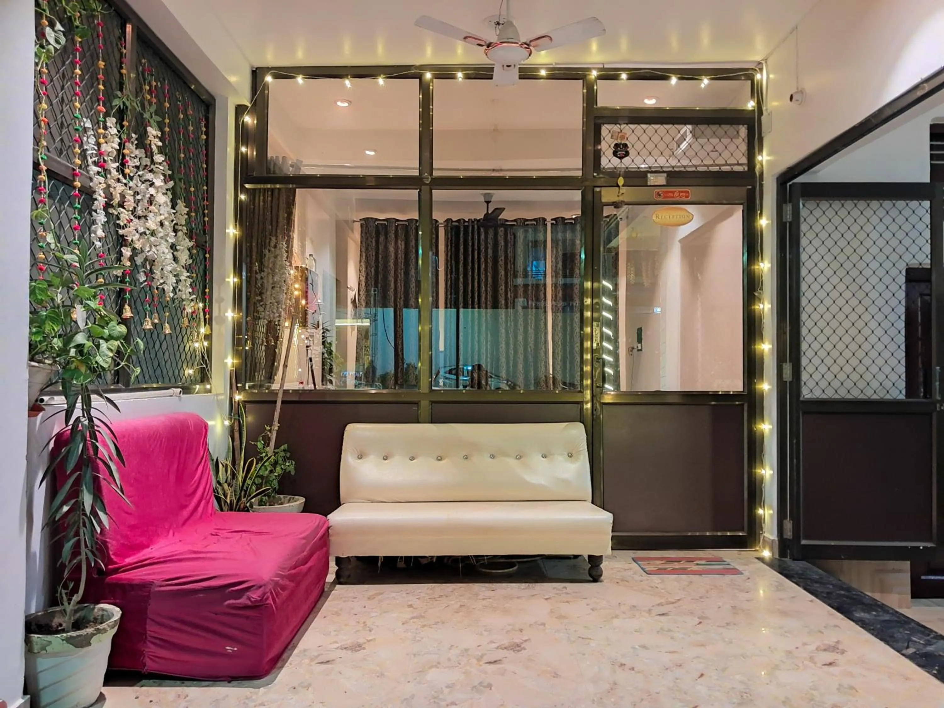 Lobby or reception in LD Guest House, Ayodhya