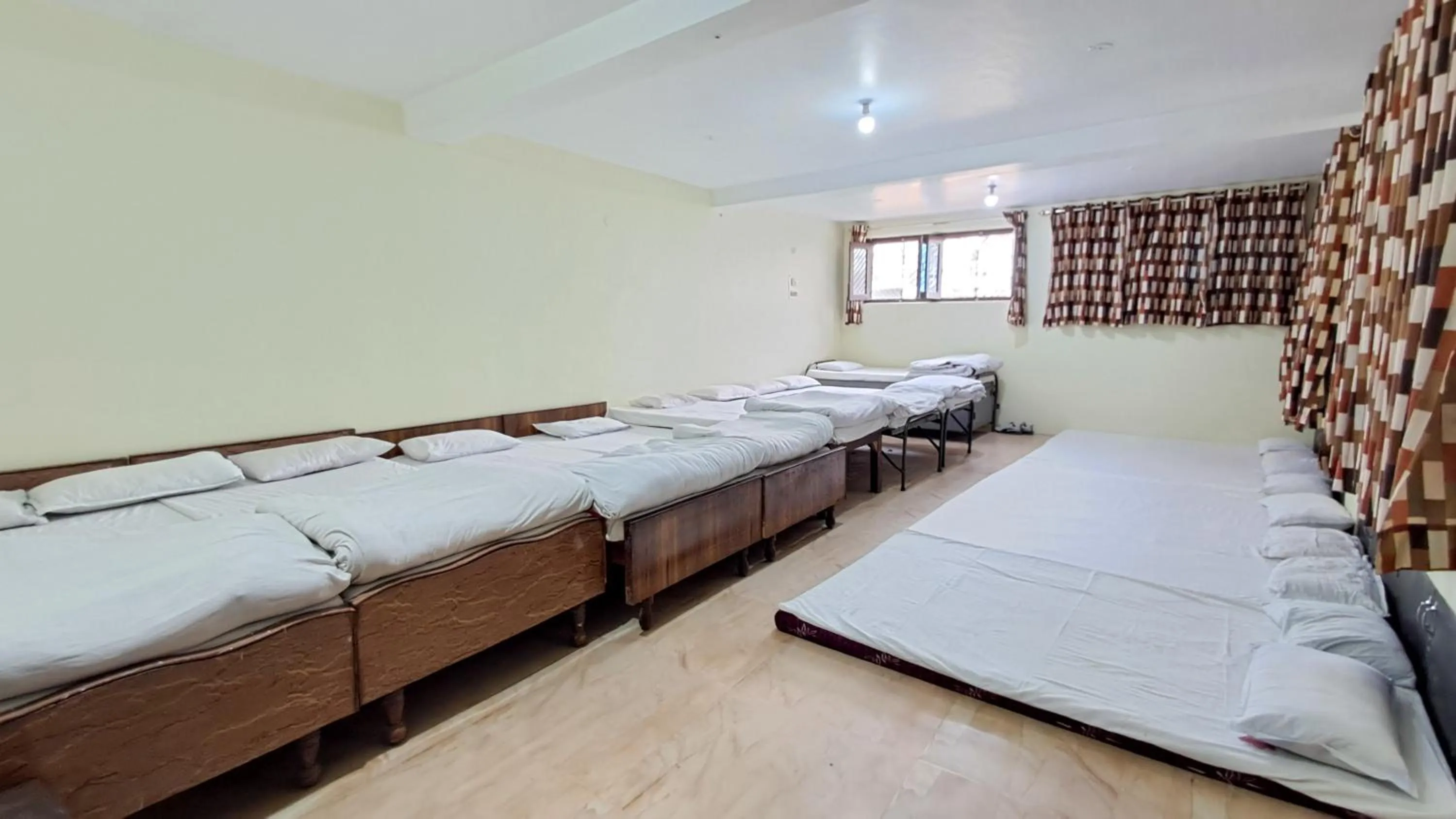 Bed in LD Guest House, Ayodhya