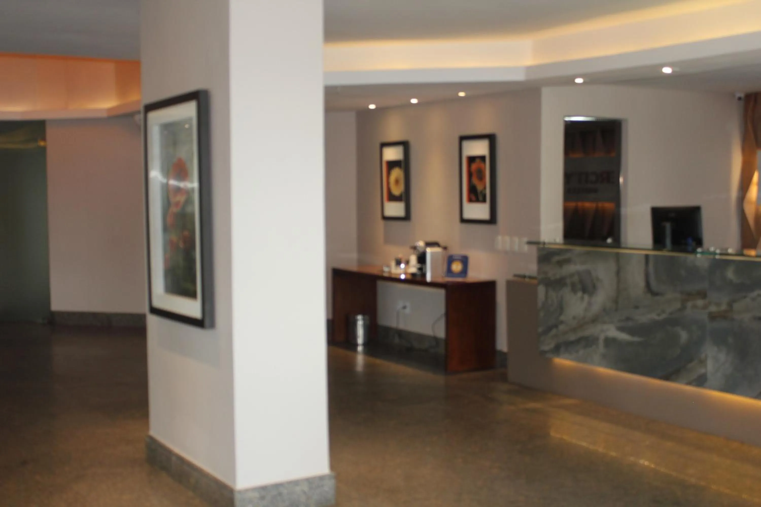 Lobby or reception in Flat Golden Fortaleza