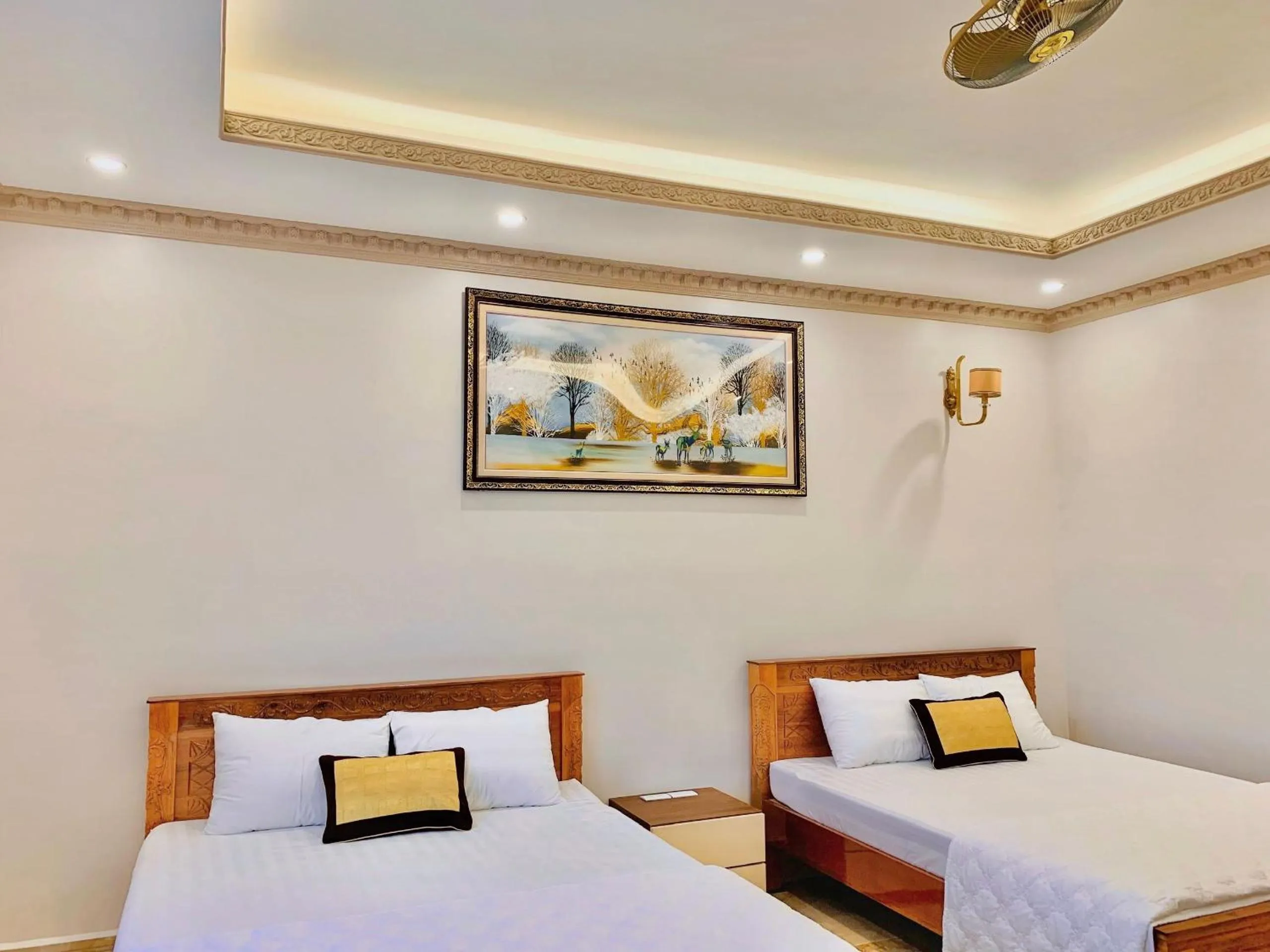 Bed in Ngọc Mai Hotel