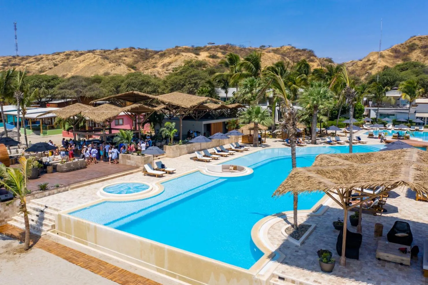 Swimming pool in Punta Sal Suites & Bungalows Resort