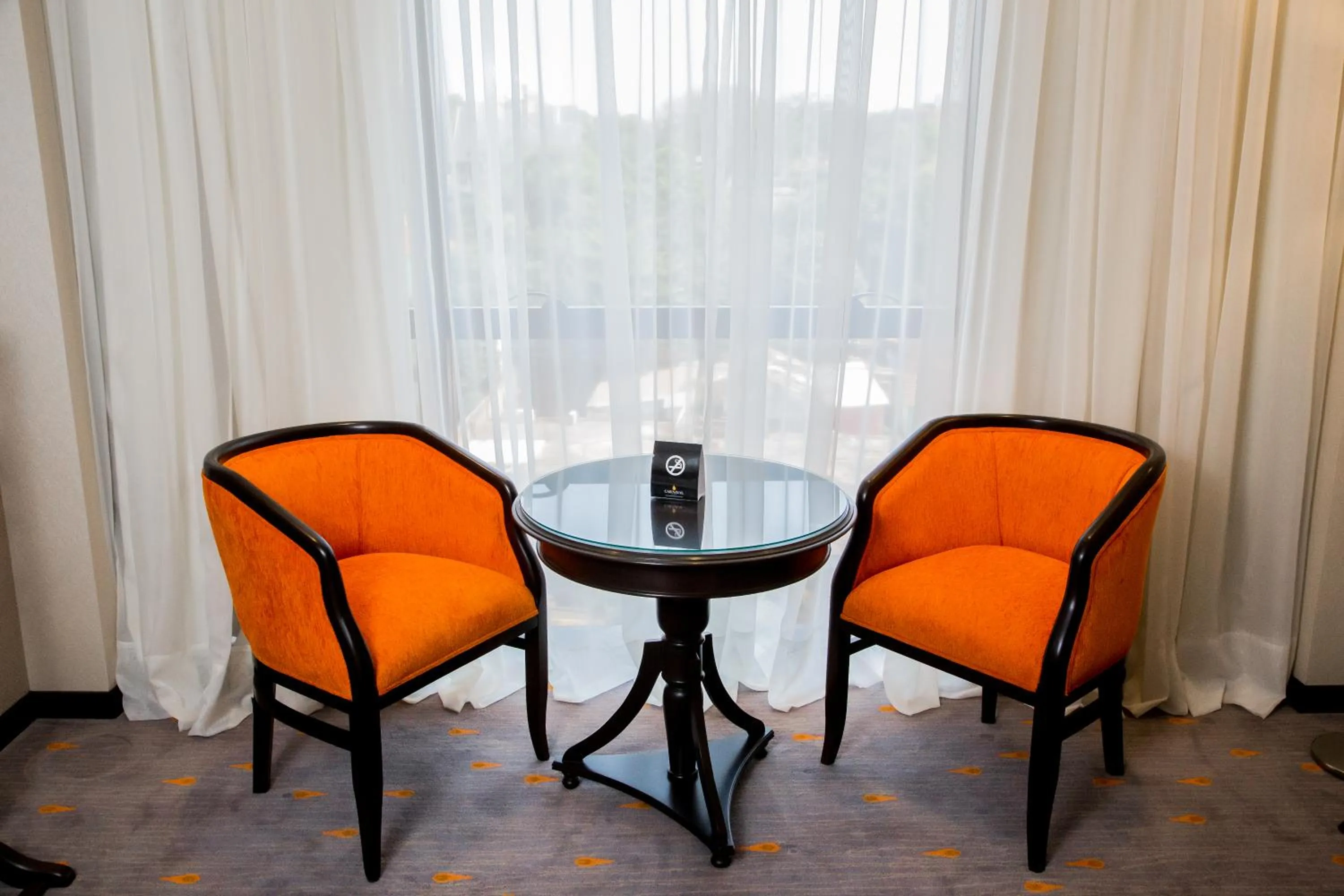 Seating area in Carnaval Hotel Casino