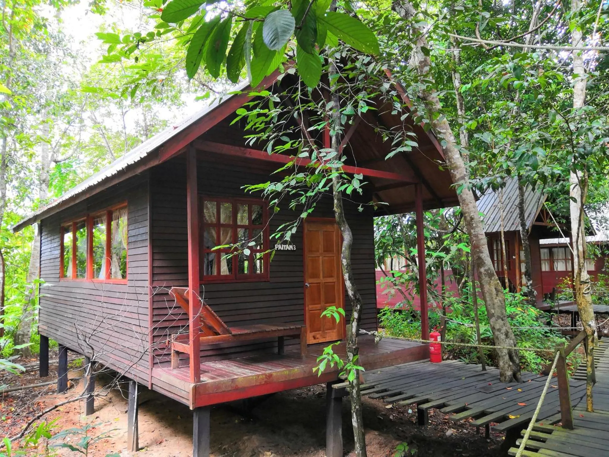 Property building in Borneo Natural Sukau Bilit Resort