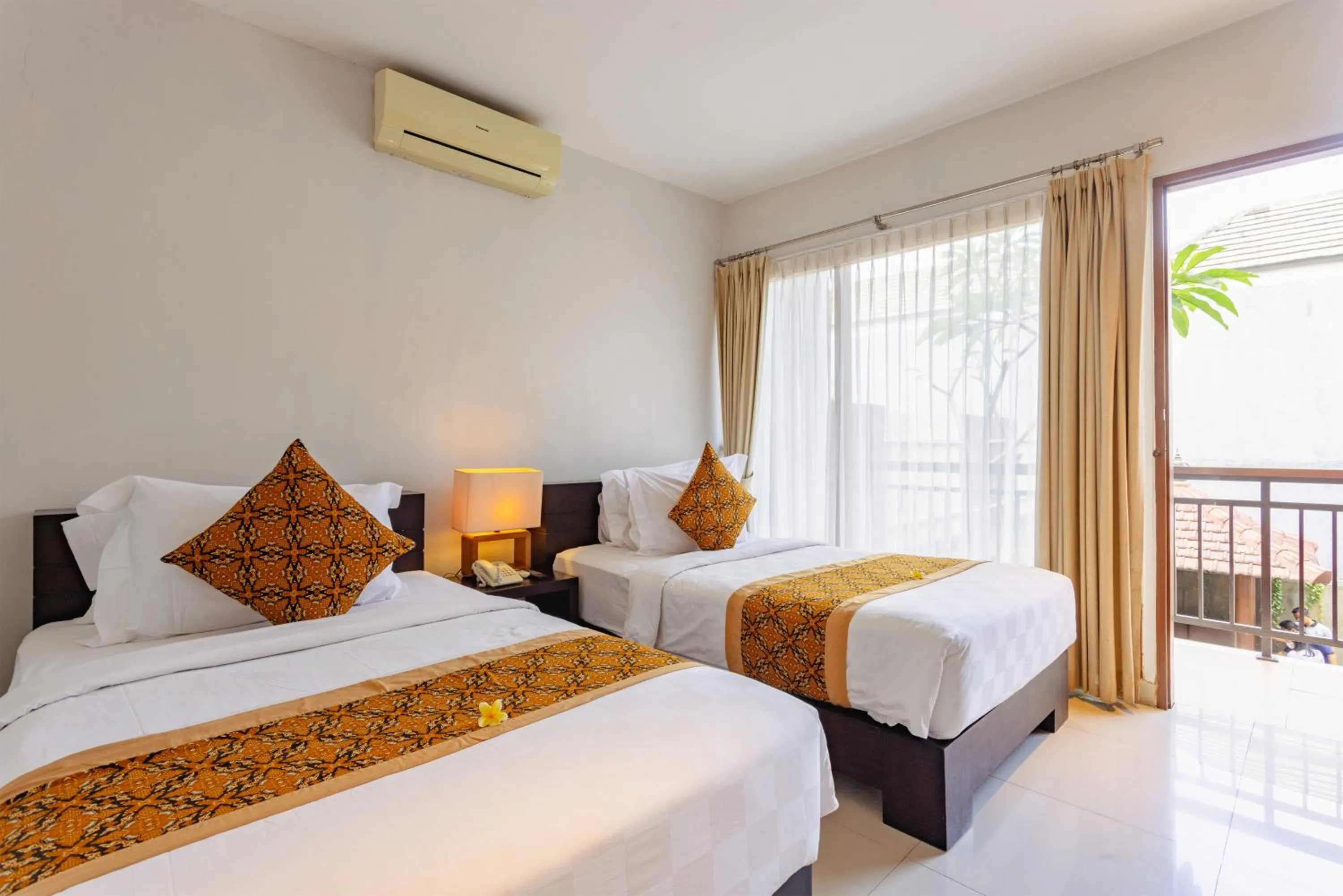 Bed in The Light Exclusive Villas and SPA