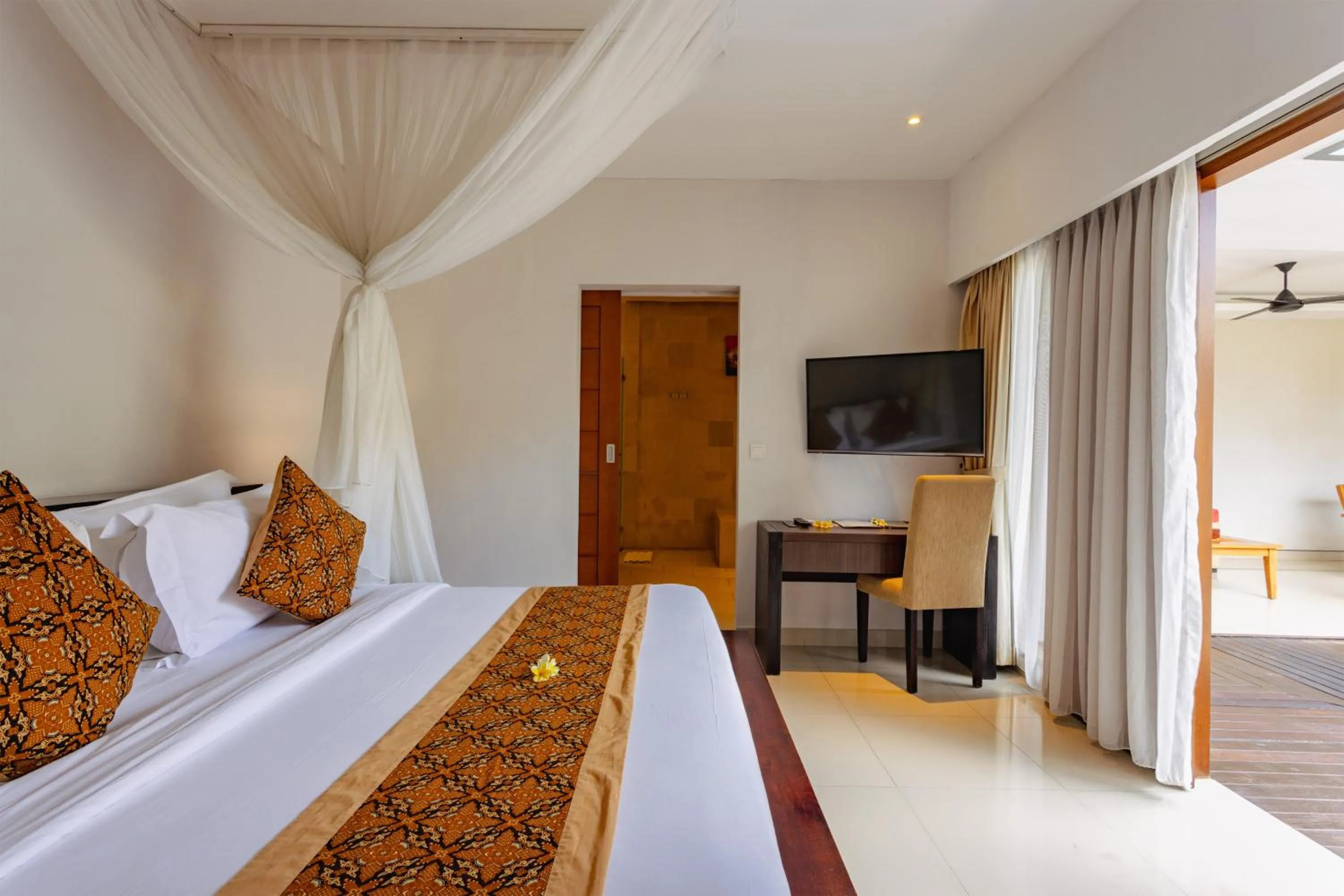 Bed in The Light Exclusive Villas and SPA