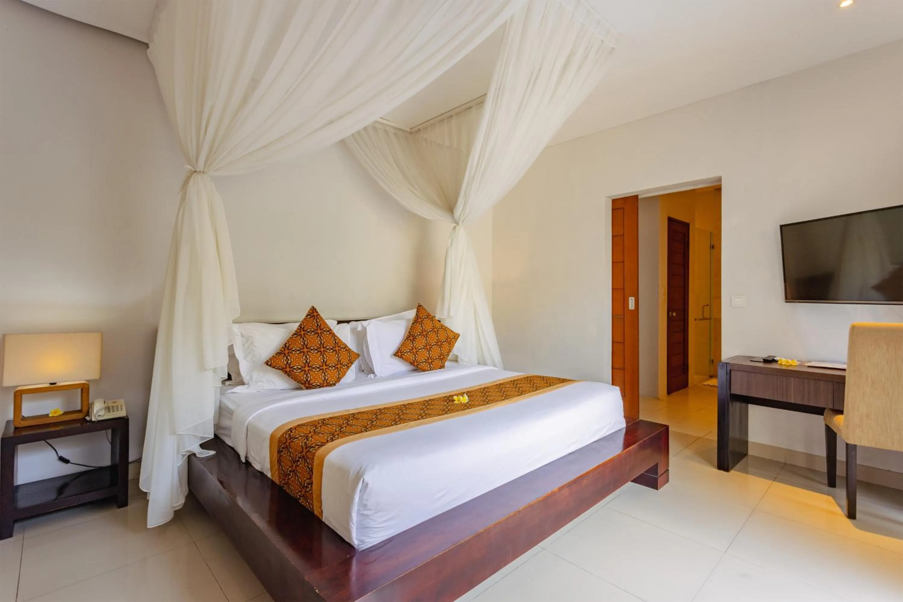 Bed in The Light Exclusive Villas and SPA
