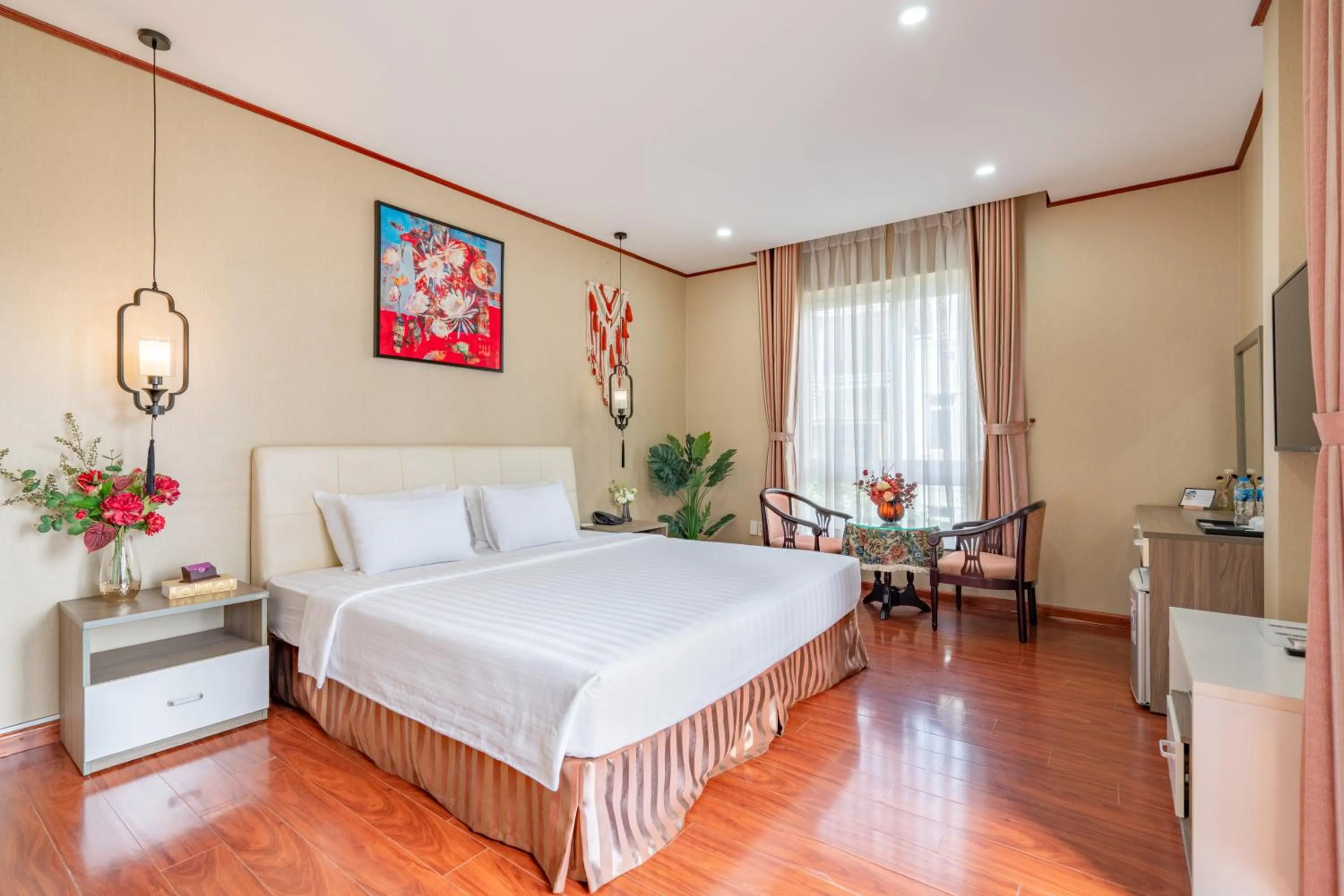 Bed in La Palma Boutique Hotel