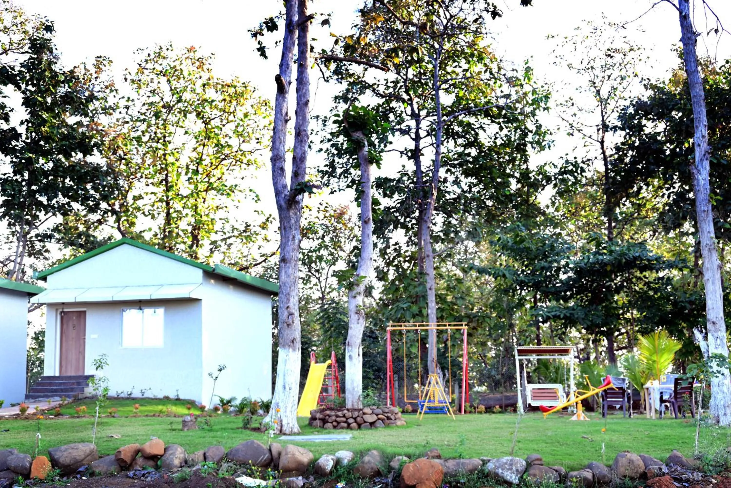 Day in The Golden Woods Resort