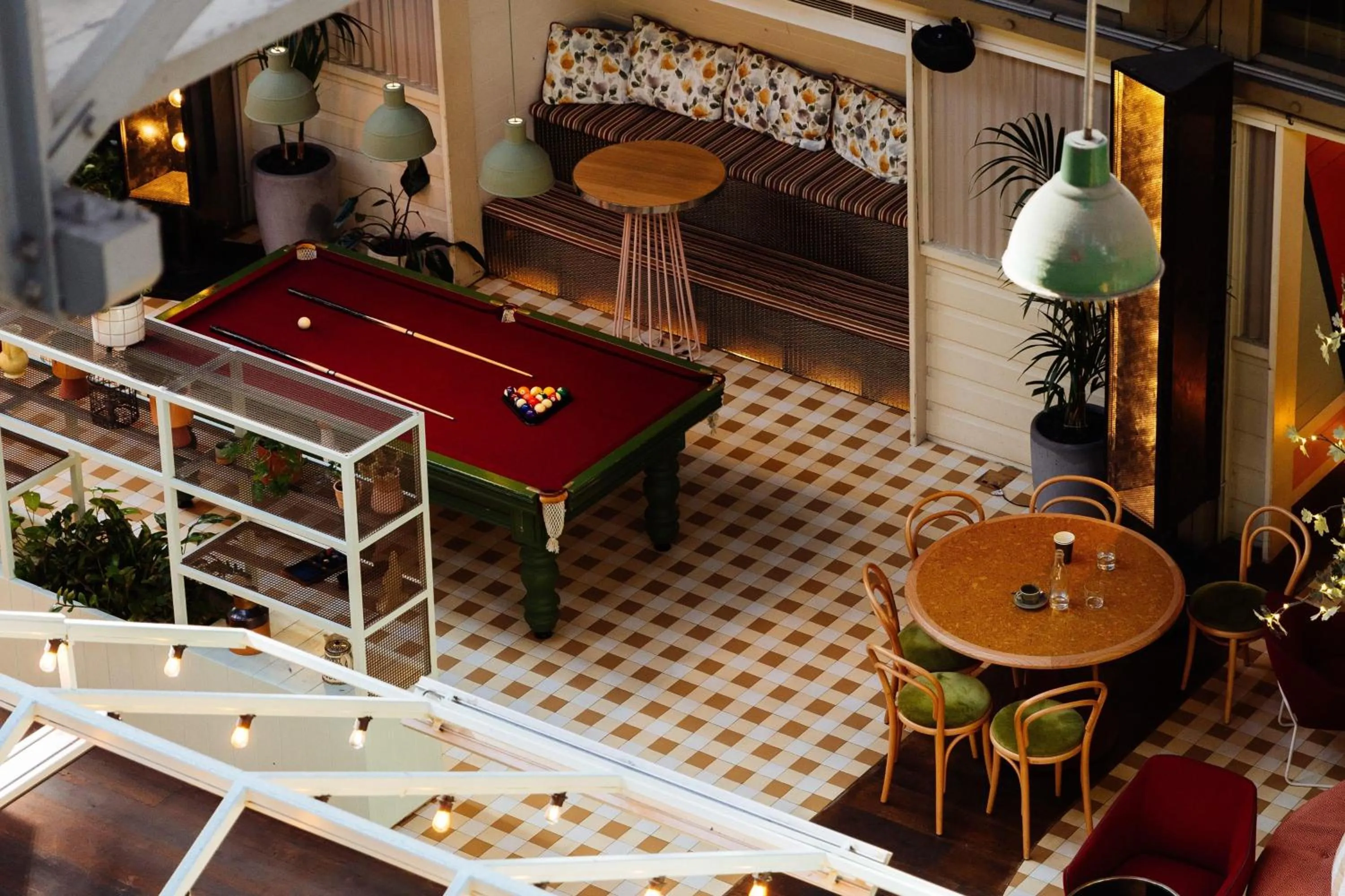 Lounge or bar in Ovolo Sydney Woolloomooloo, a Wyndham Hotel