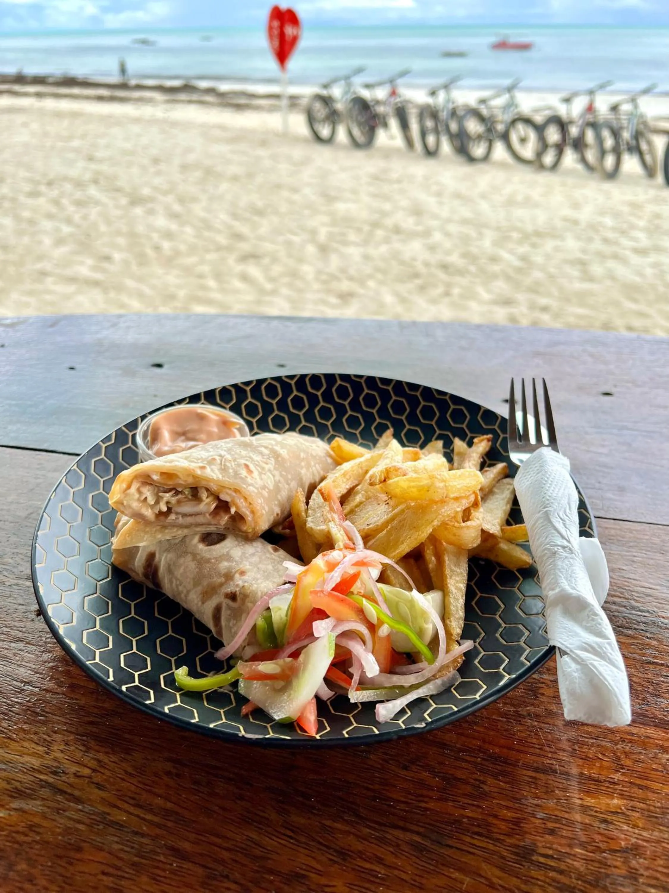 Food and drinks in Jambiani White Sands Bungalows