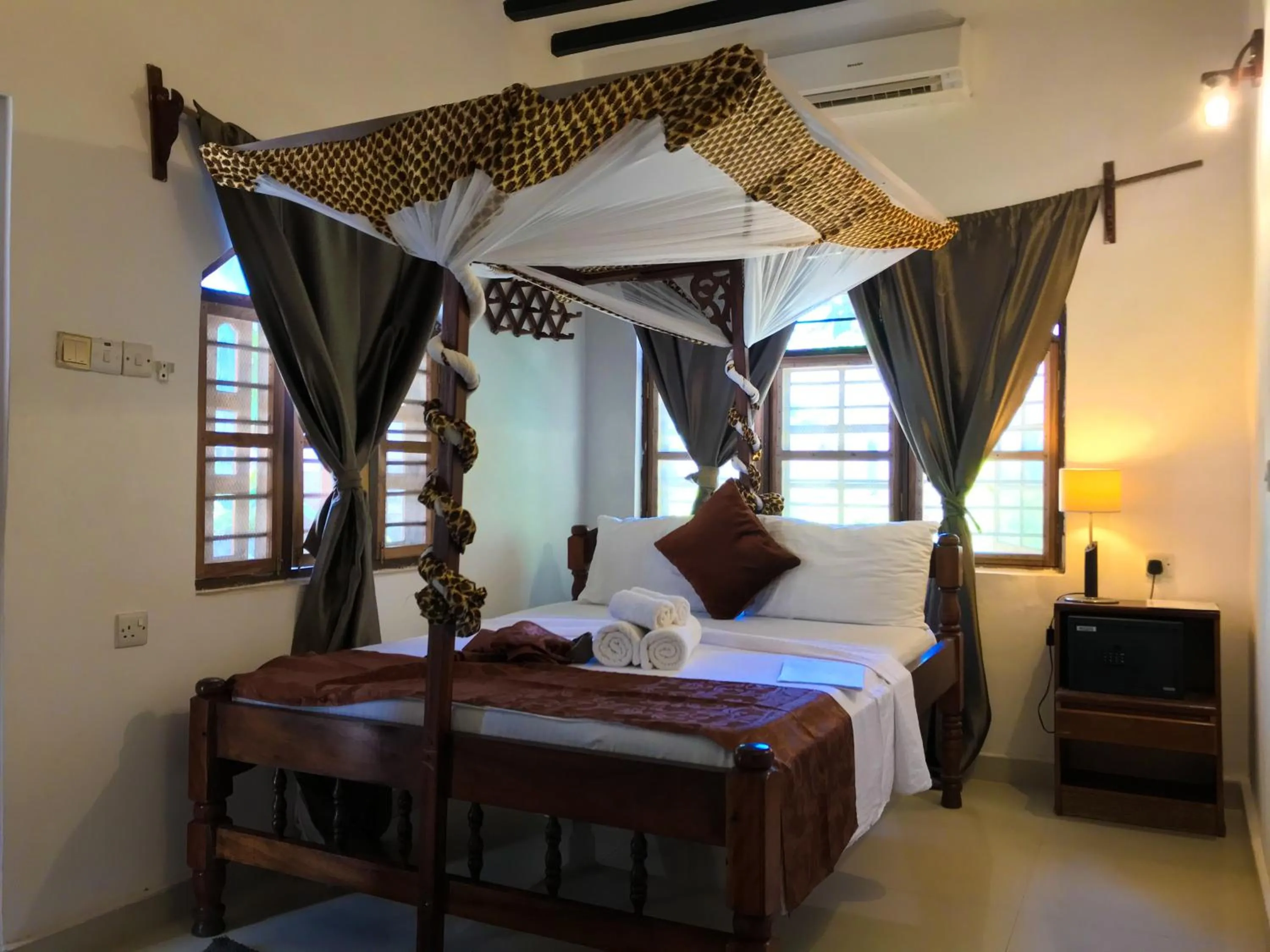 Patio in Jambiani White Sands Bungalows