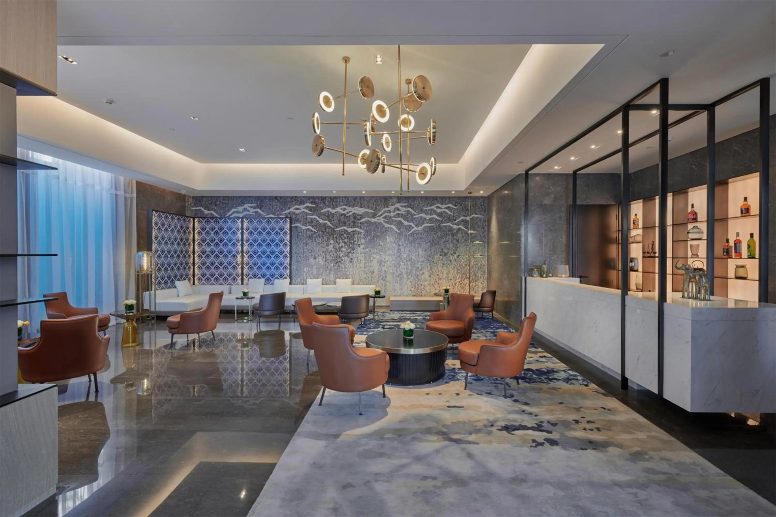 Lobby or reception in Empark Grand Hotel Kunming