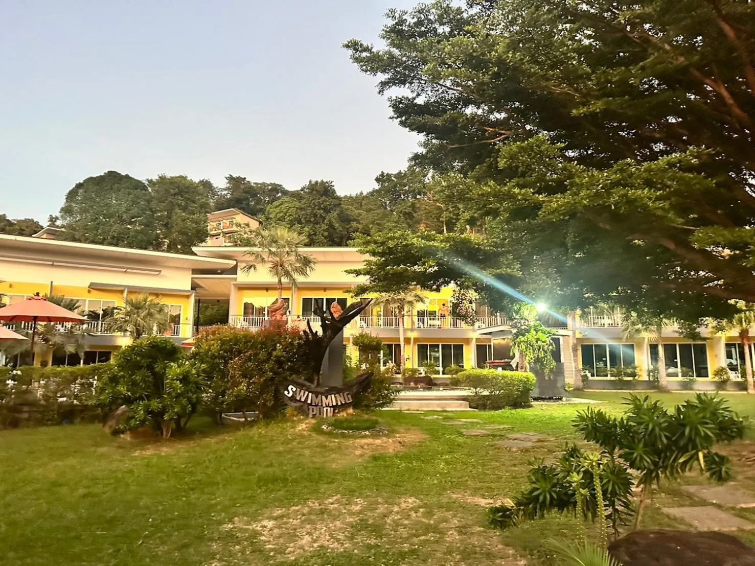 Garden in Gypsy Sea View Resort- Phi Phi Island