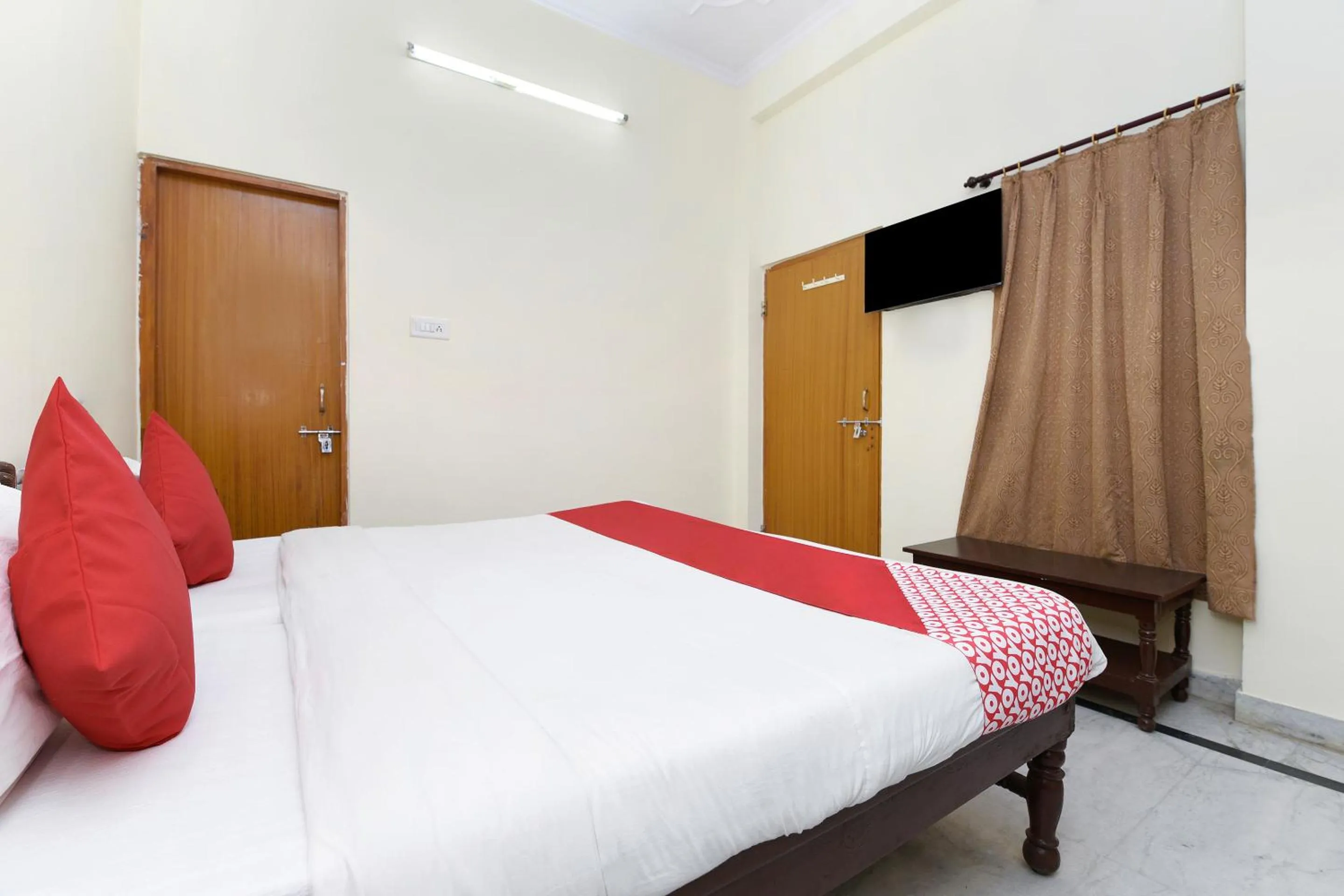 Bed in Hotel Green Valley Ranthambhore