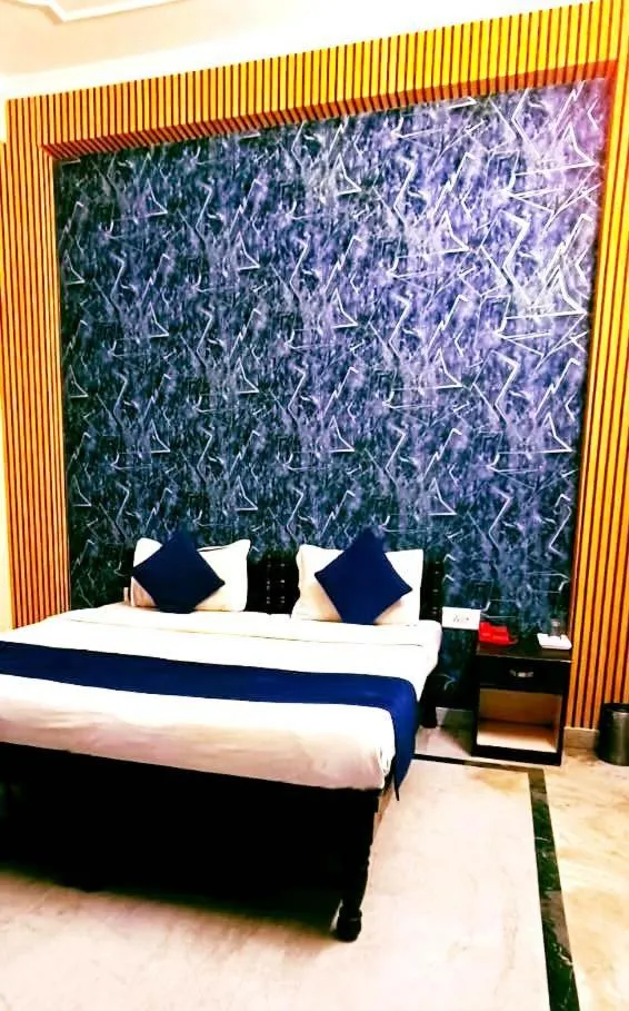 Bed in Hotel Green Valley Ranthambhore