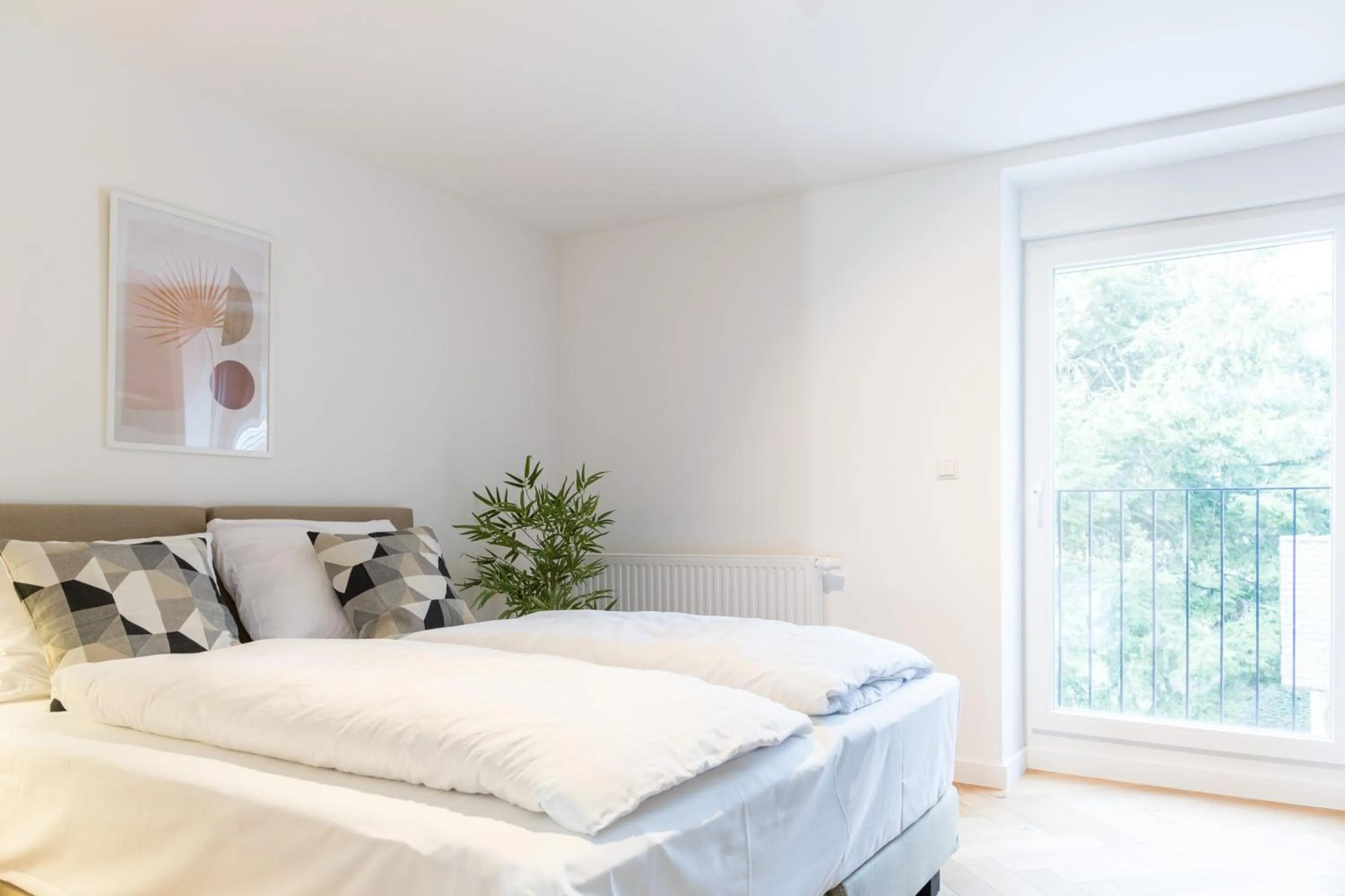 Bed in living TIMELESS - Adler Apartments Sasbachwalden