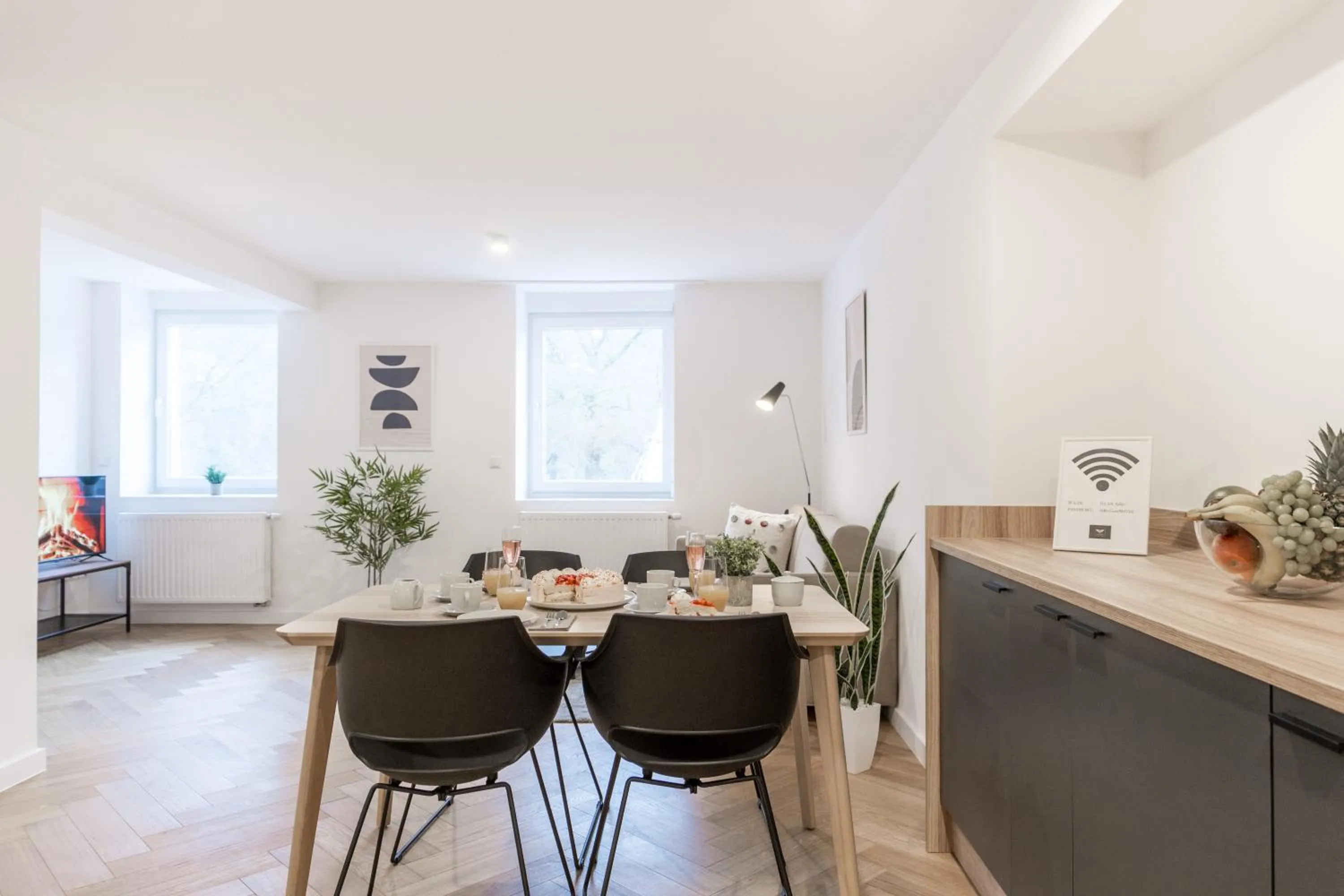 Living room in living TIMELESS - Adler Apartments Sasbachwalden