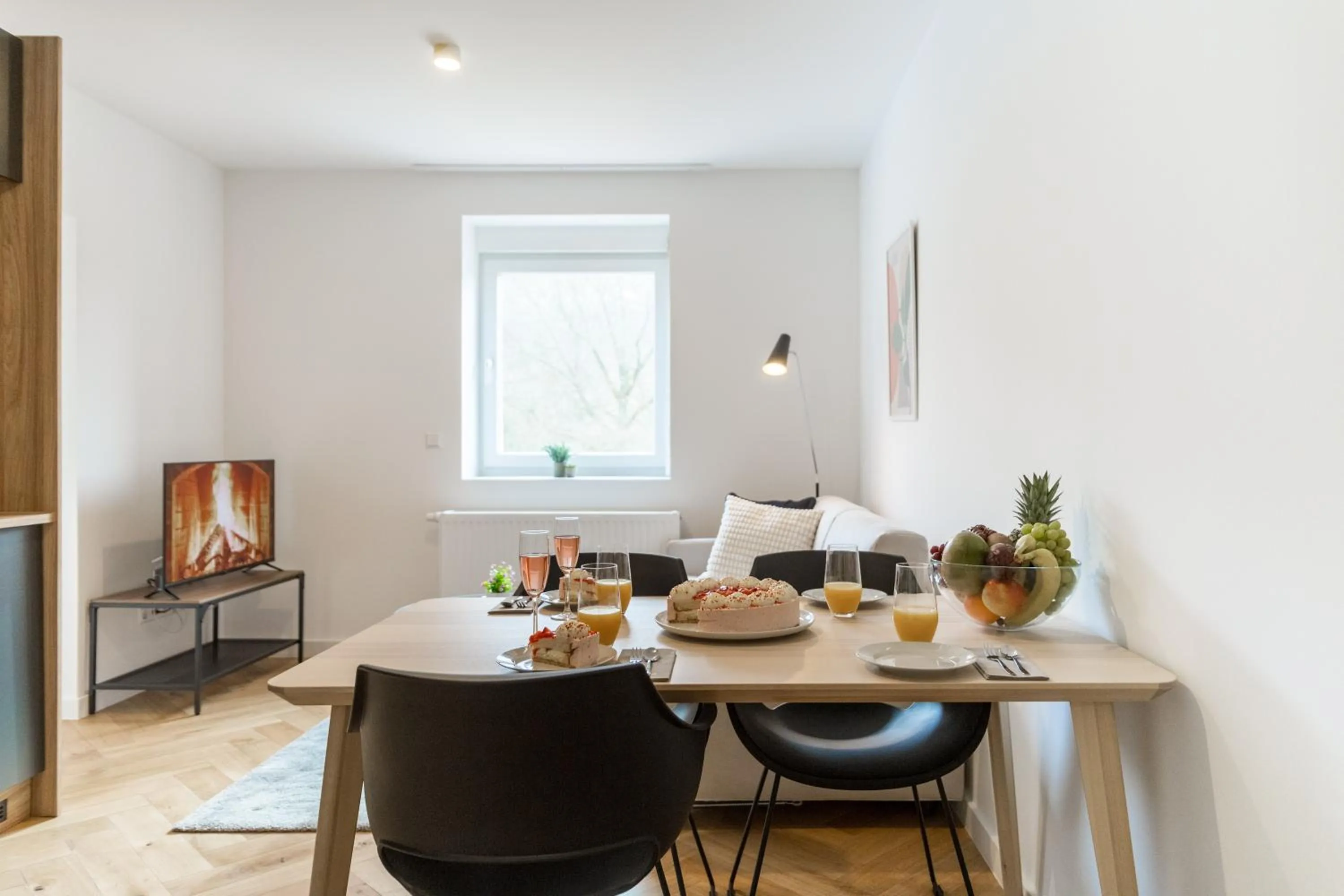 TV and multimedia in living TIMELESS - Adler Apartments Sasbachwalden