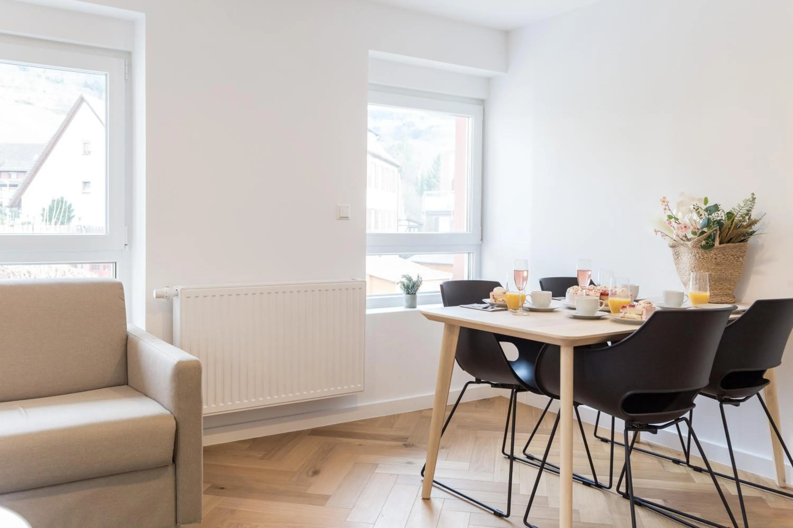Living room in living TIMELESS - Adler Apartments Sasbachwalden