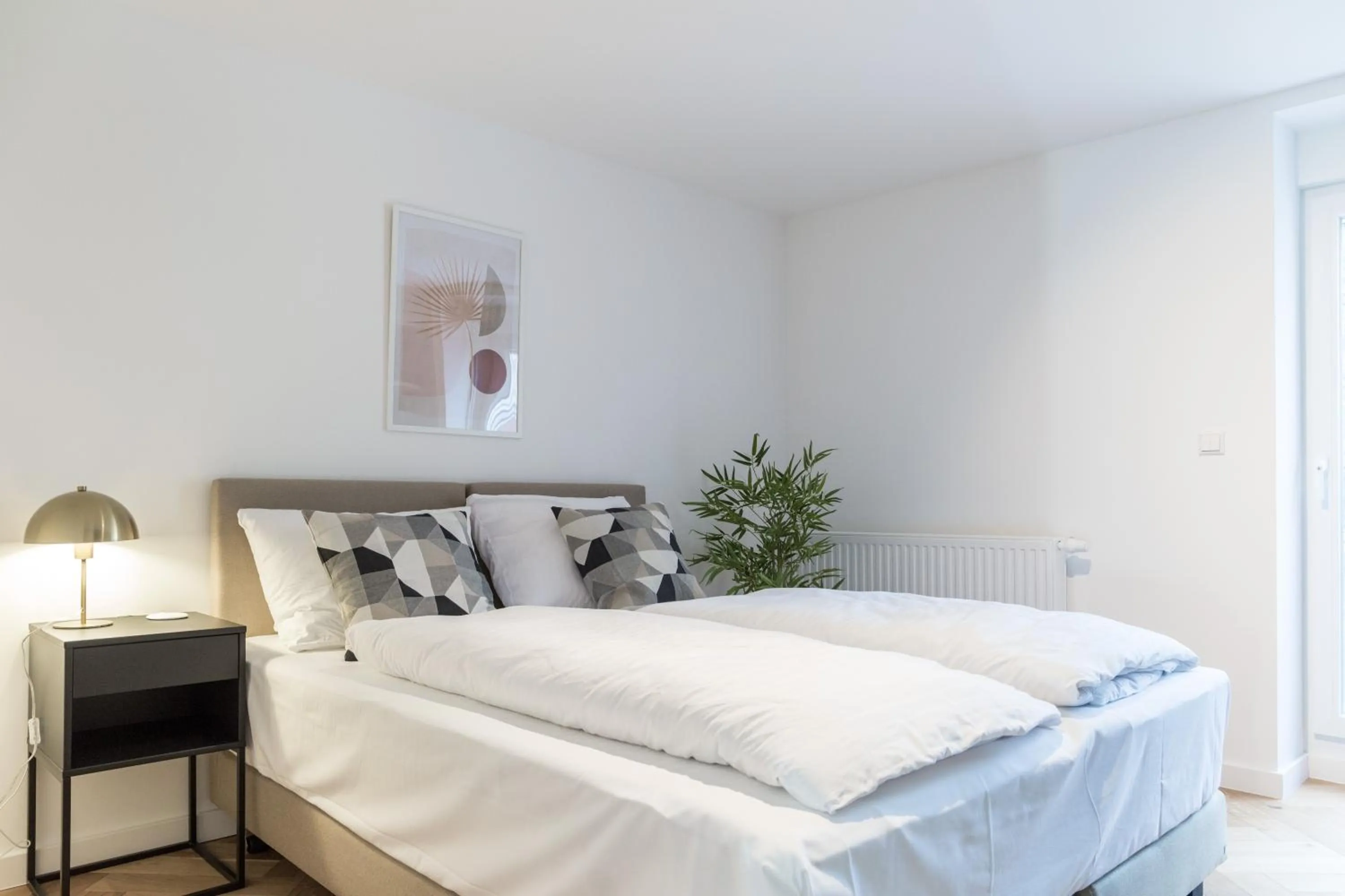 Bed in living TIMELESS - Adler Apartments Sasbachwalden