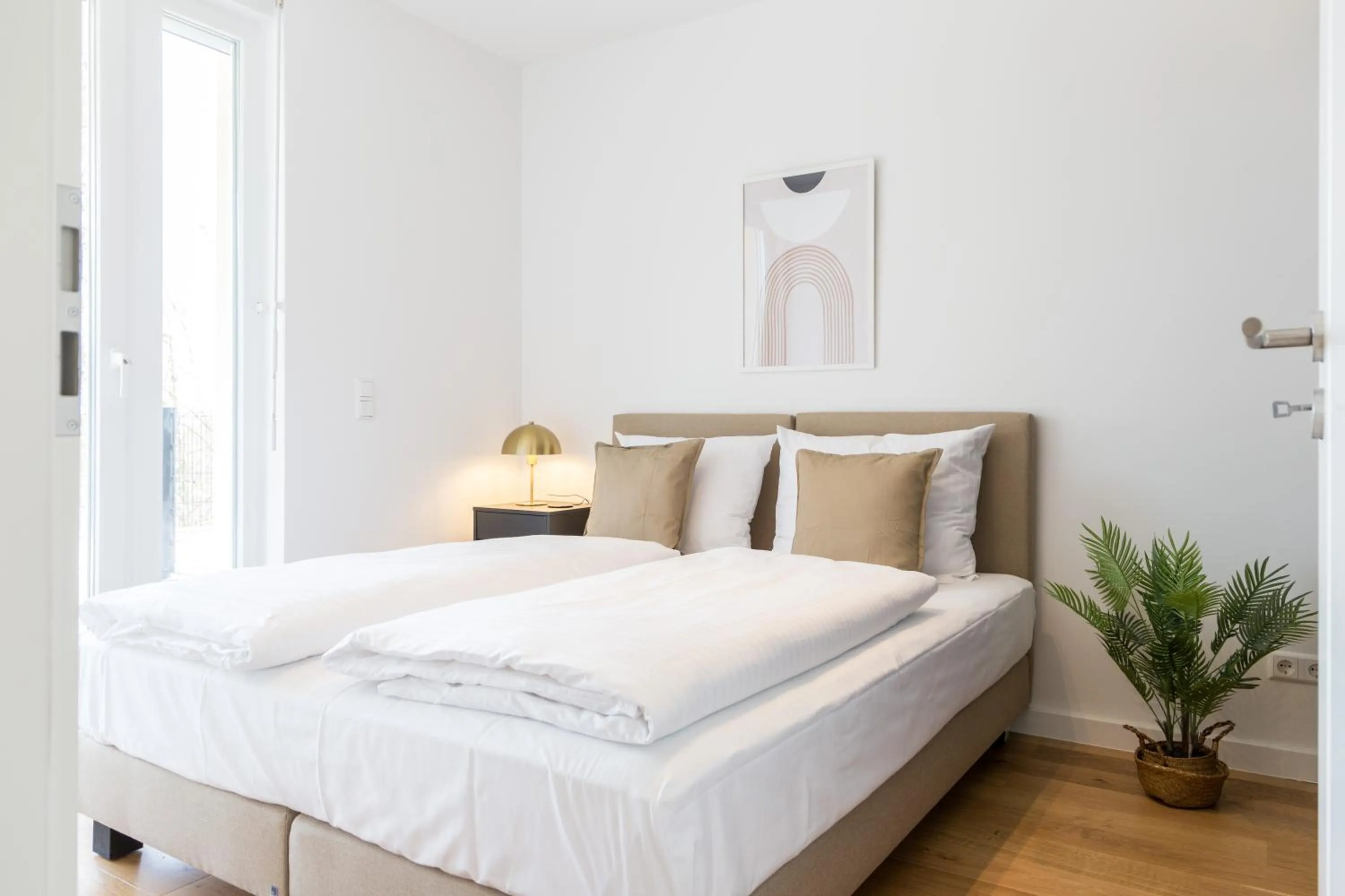 Bed in living TIMELESS - Adler Apartments Sasbachwalden