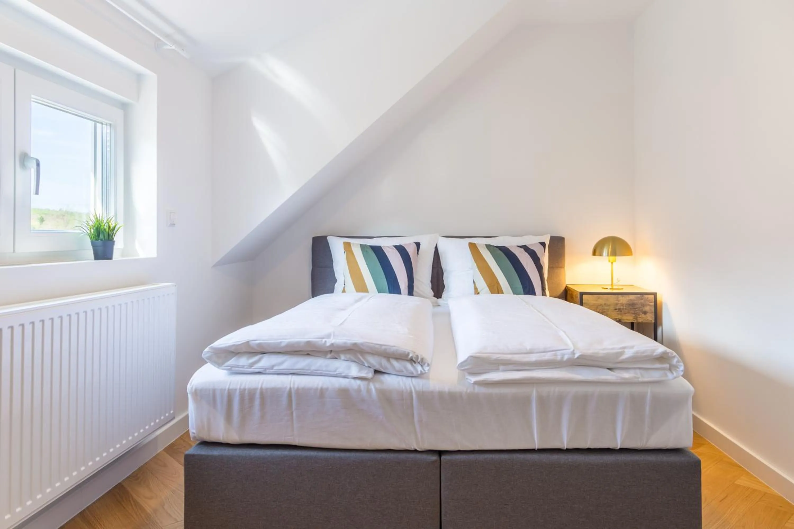 Bed in living TIMELESS - Adler Apartments Sasbachwalden