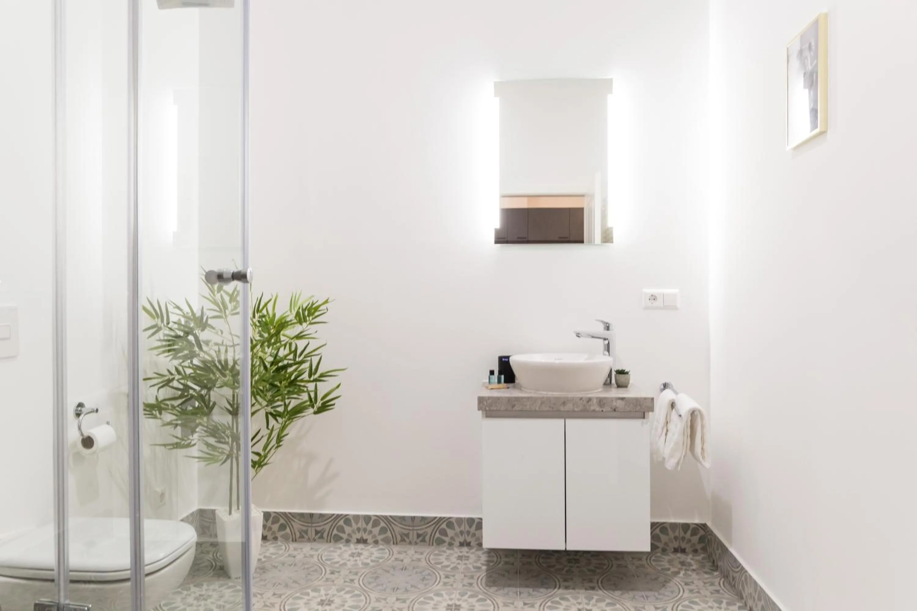 Bathroom in living TIMELESS - Adler Apartments Sasbachwalden