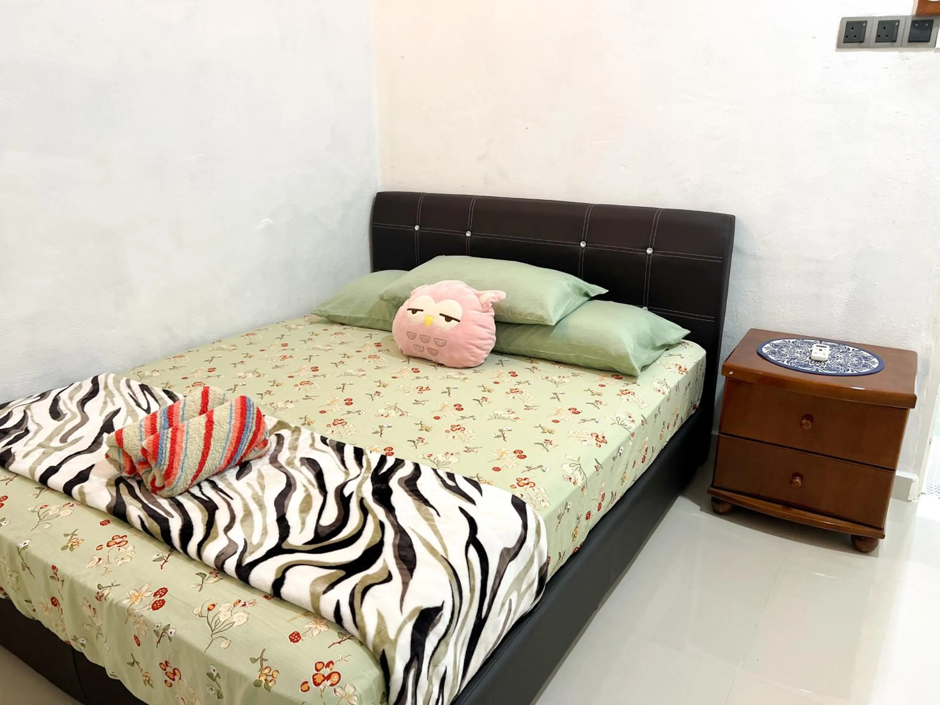 Bed in Sehijau Homestay Taman Ira