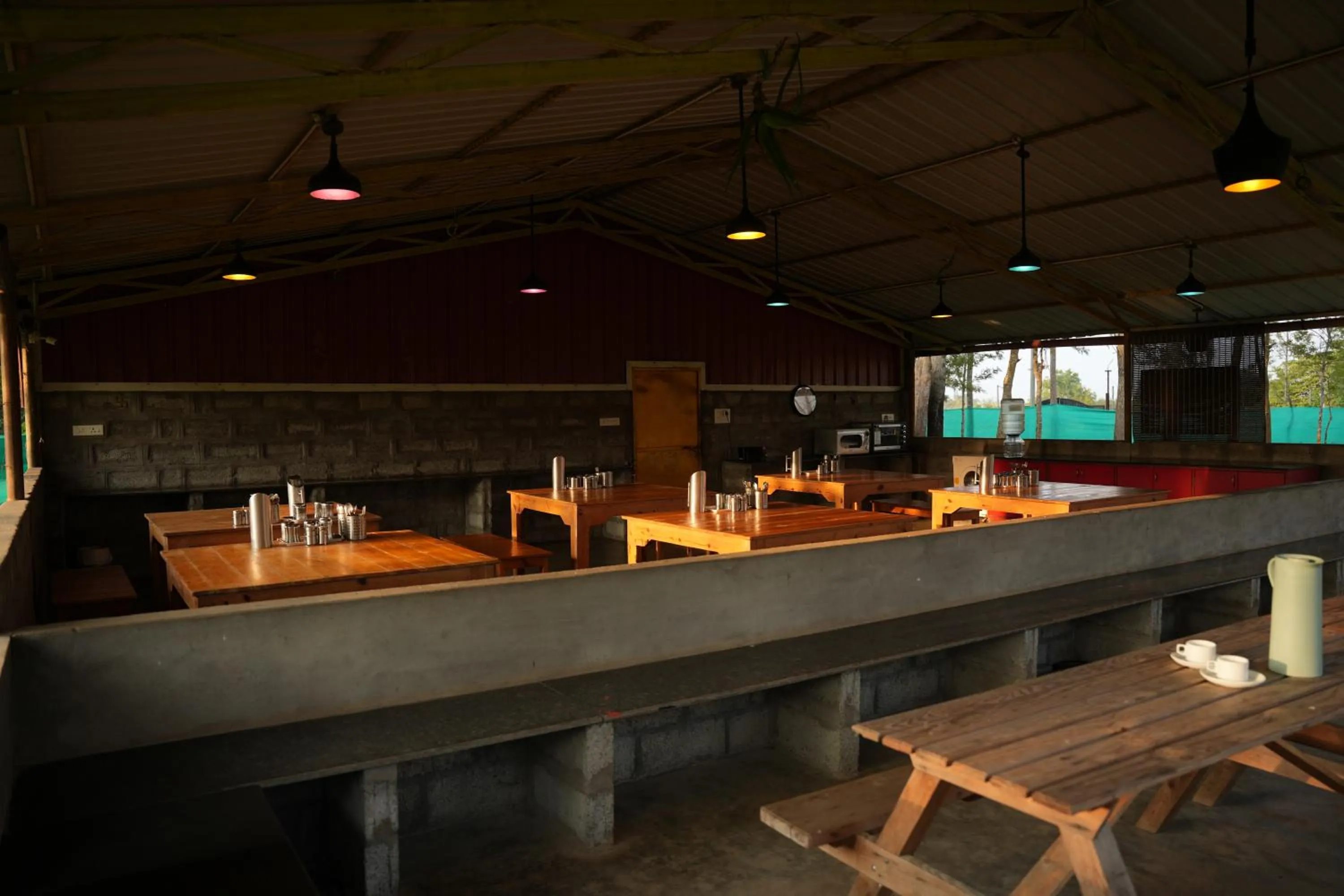 Restaurant/places to eat in labdhi Resorts Masinagudi- Stag Groups not allowed