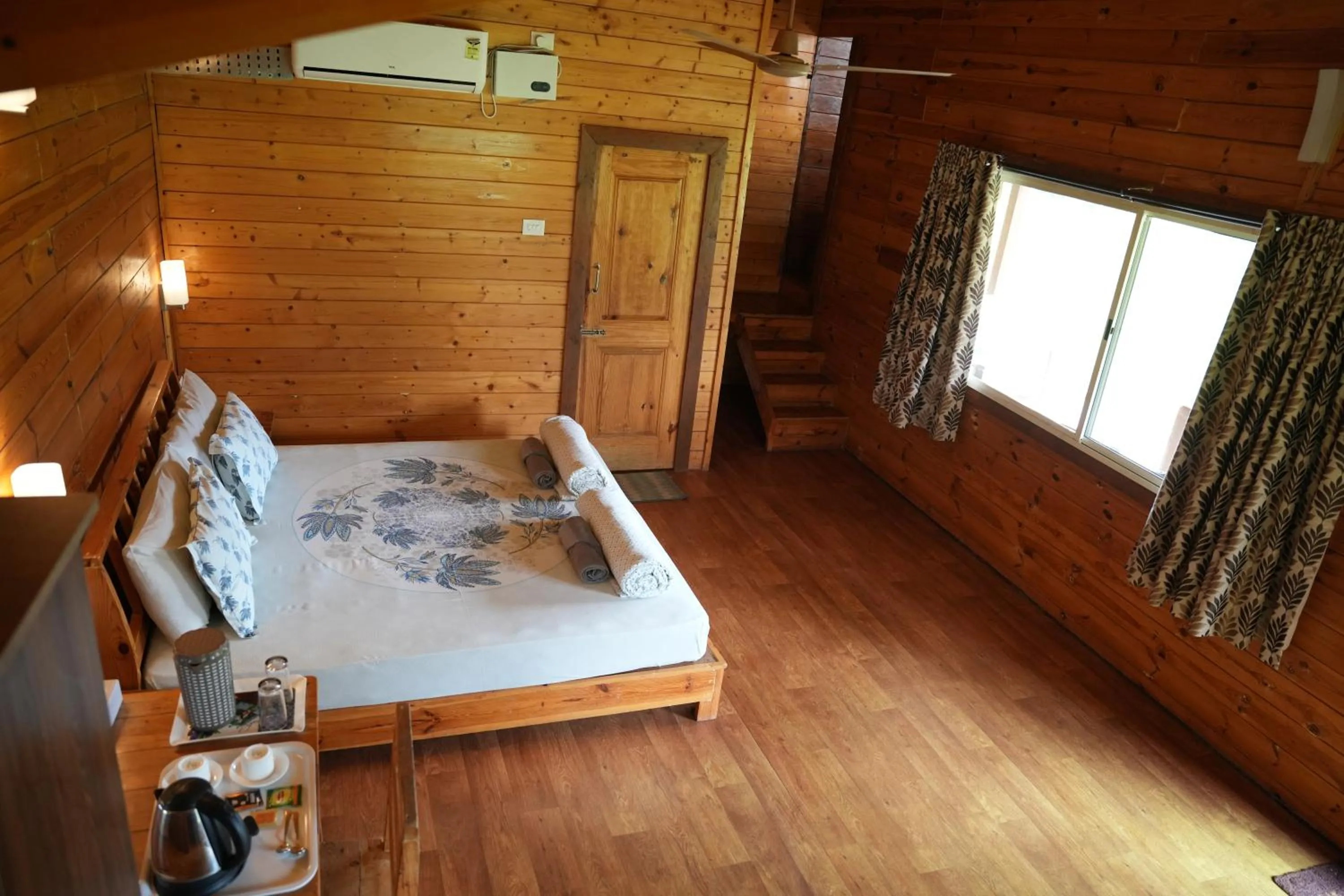 Photo of the whole room, Bed in labdhi Resorts Masinagudi- Stag Groups not allowed