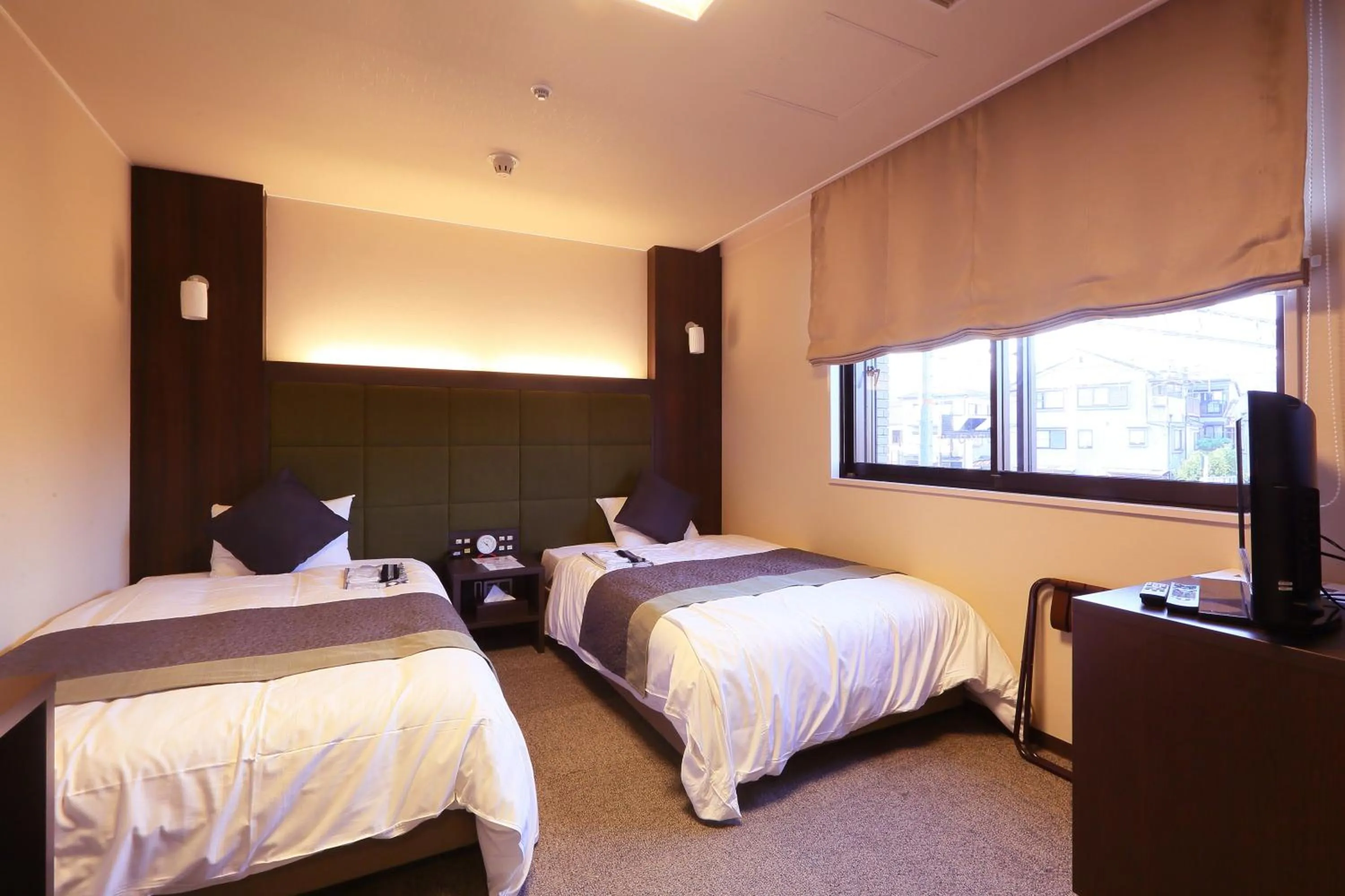 Photo of the whole room, Bed in Hotel Binario Saga Arashiyama