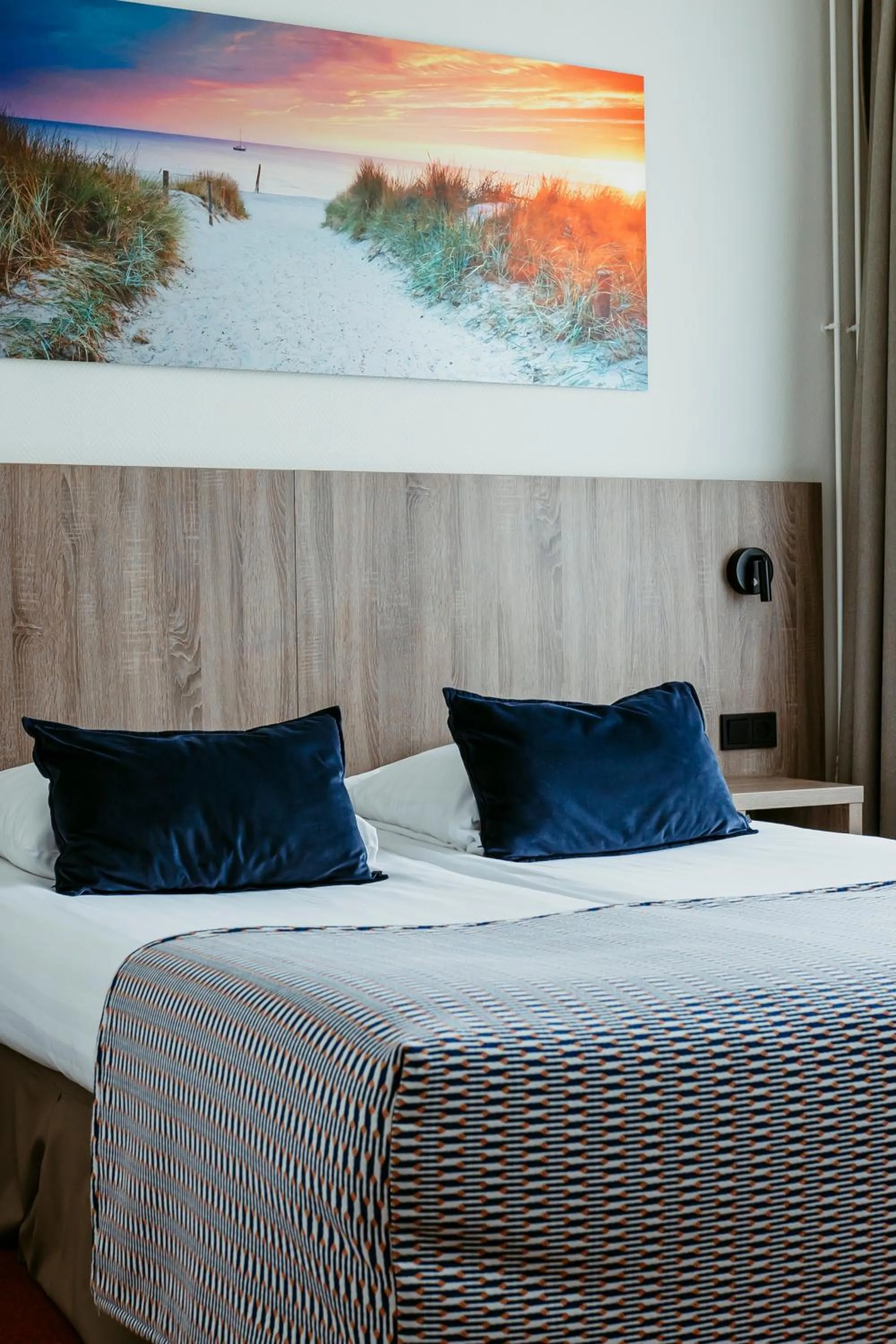 Bed in Hotel Victoria