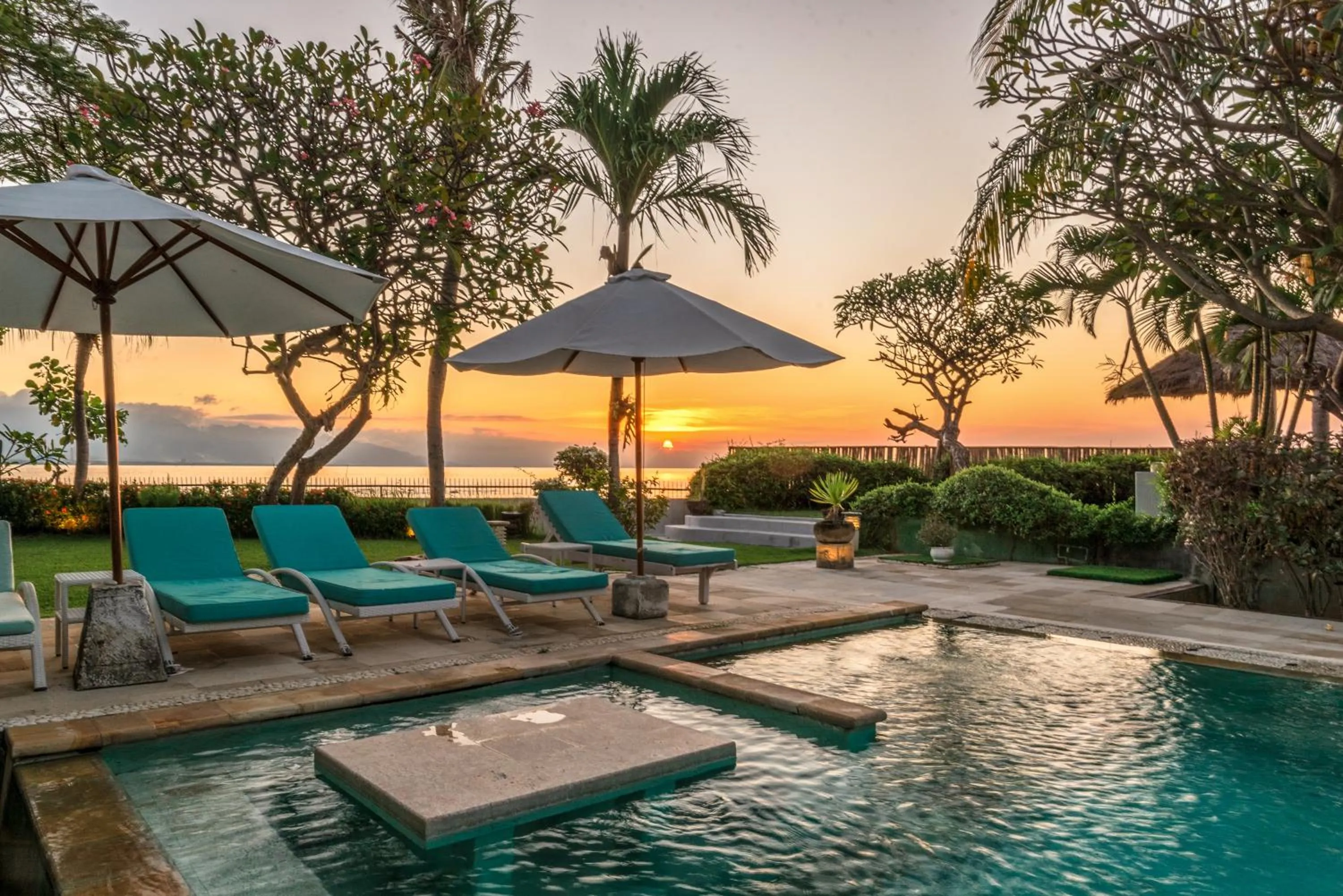 Garden view in Mayo Resort