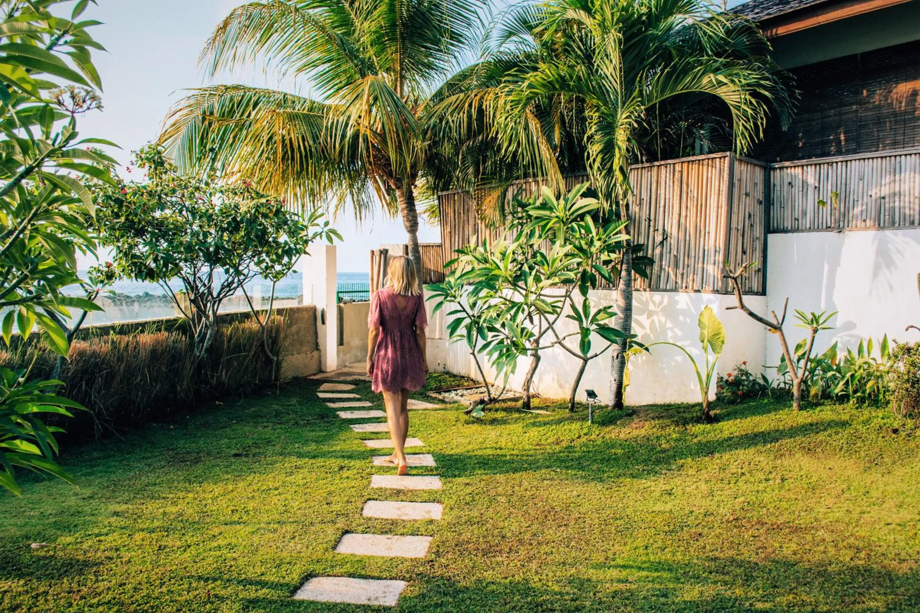 Garden view in Mayo Resort