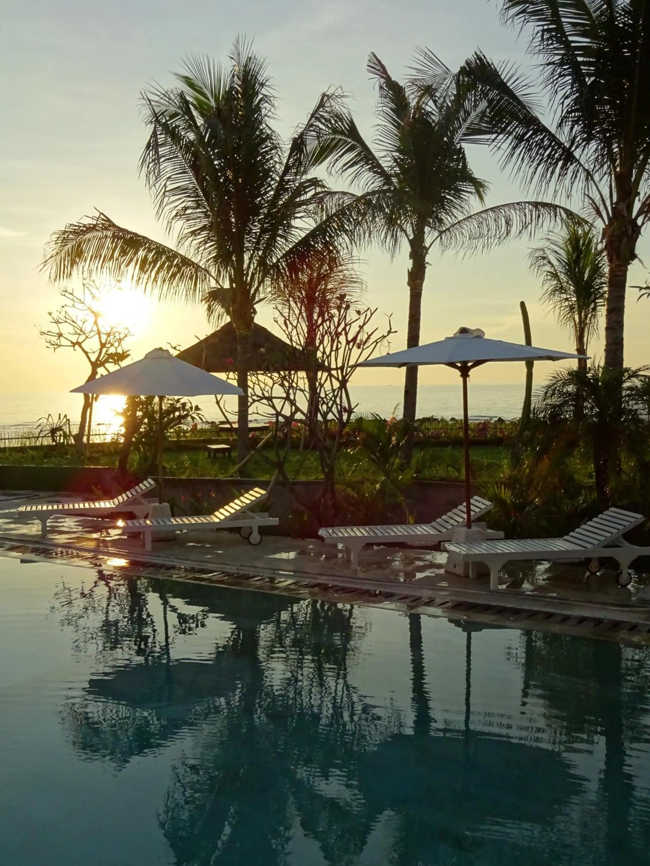 Pool view in Mayo Resort