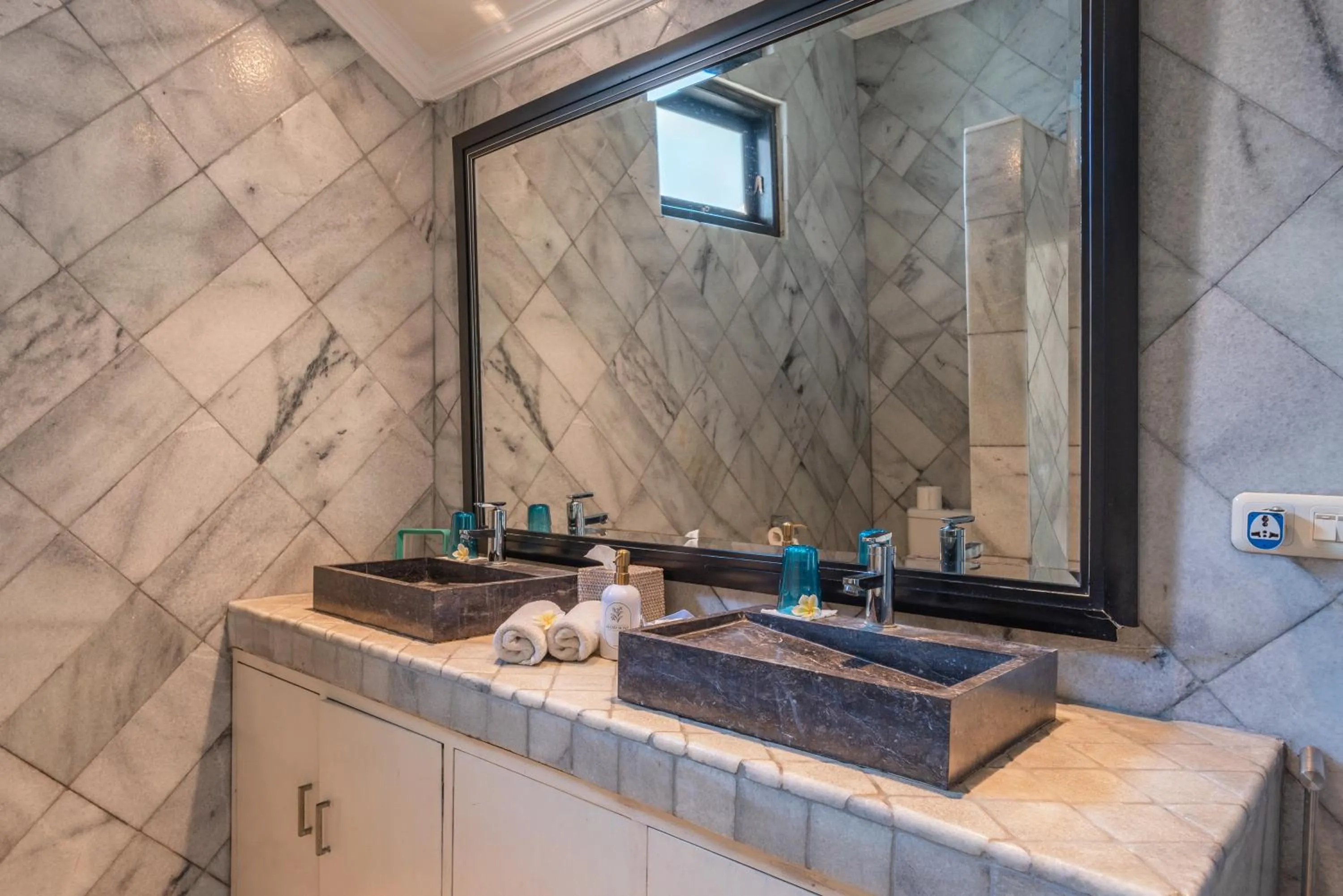 Shower in Mayo Resort