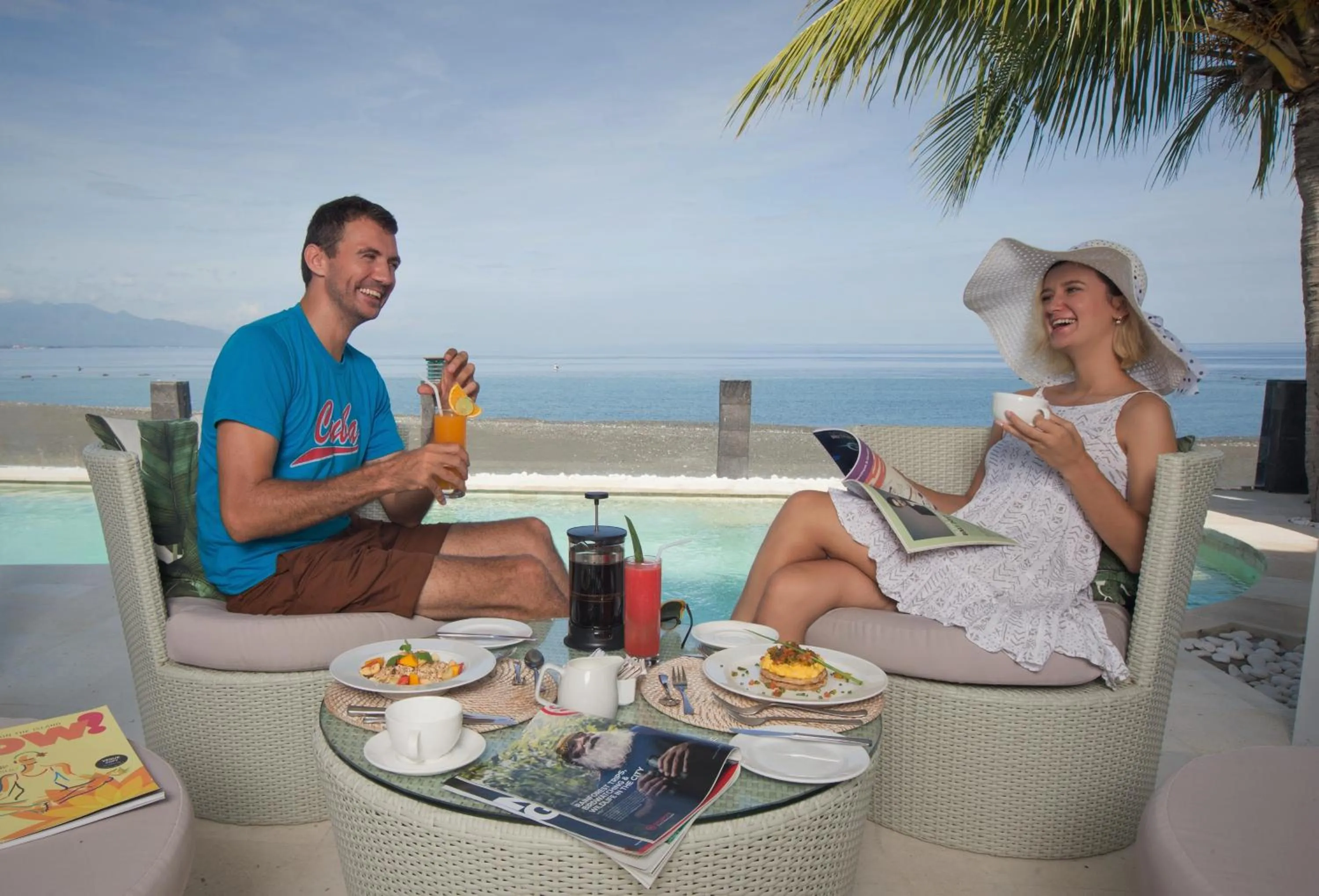 Patio in Mayo Resort