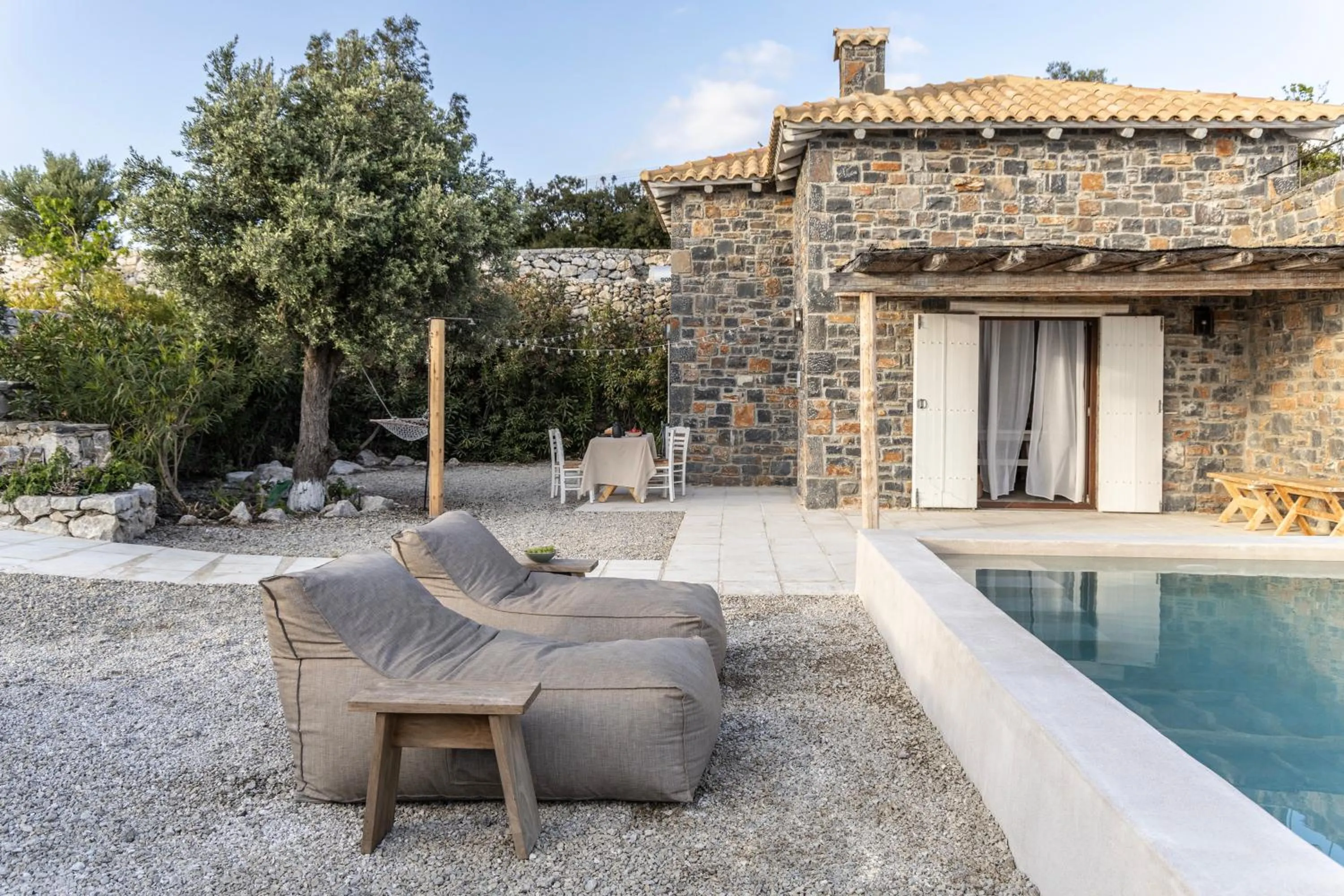 Pool view in Palazzo Greco Villas