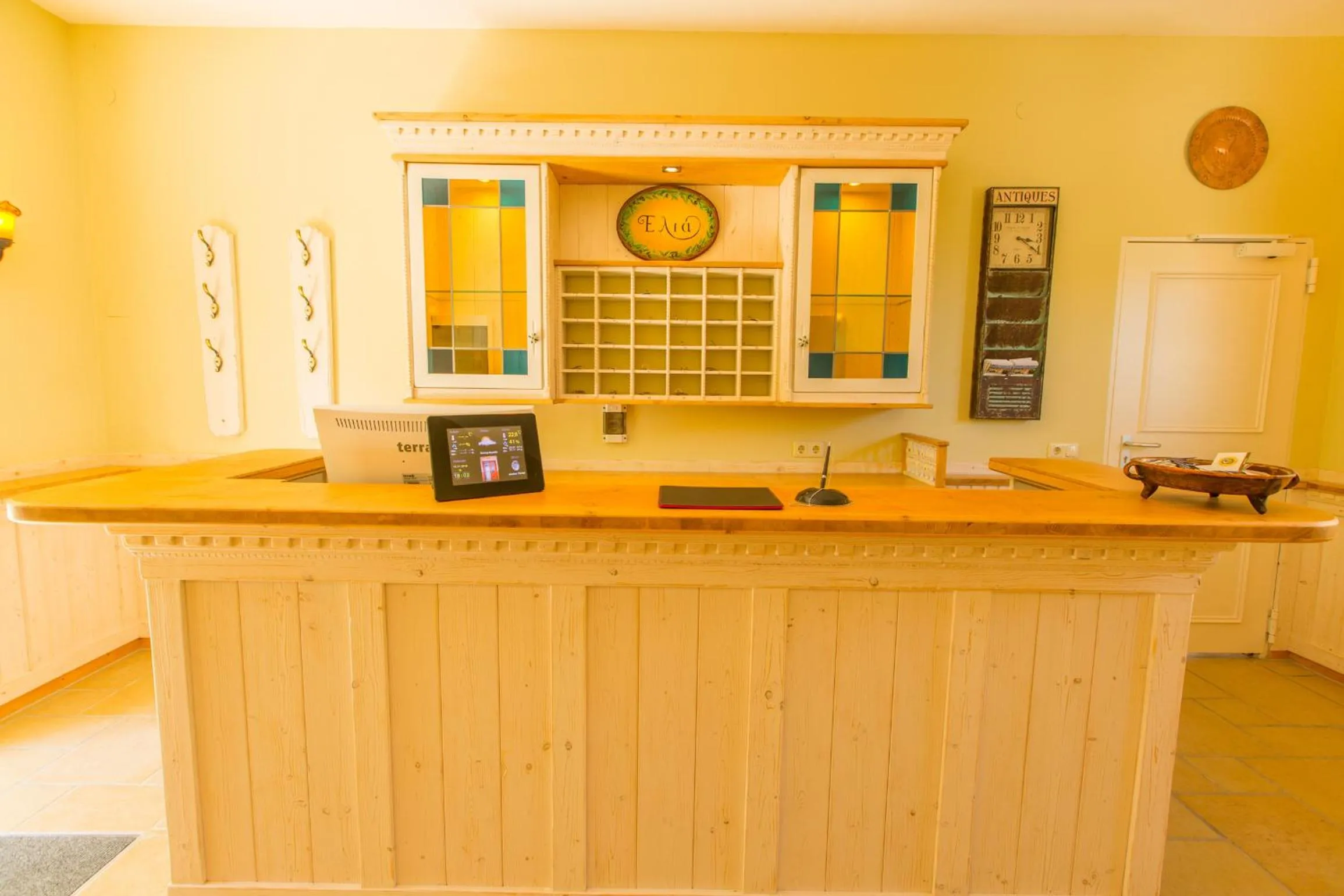 Lobby or reception in Hotel Elia