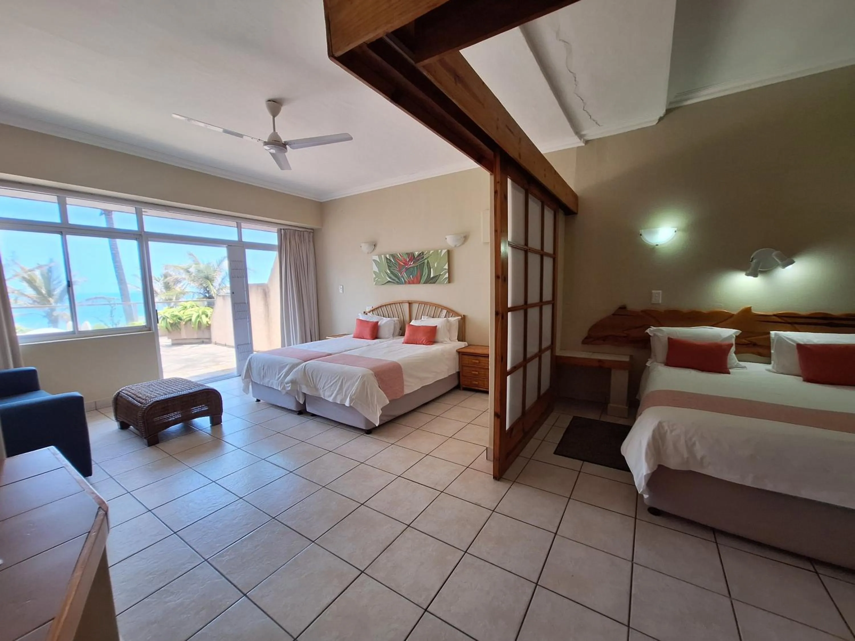 Bed in Salt Rock Hotel and Beach Resort