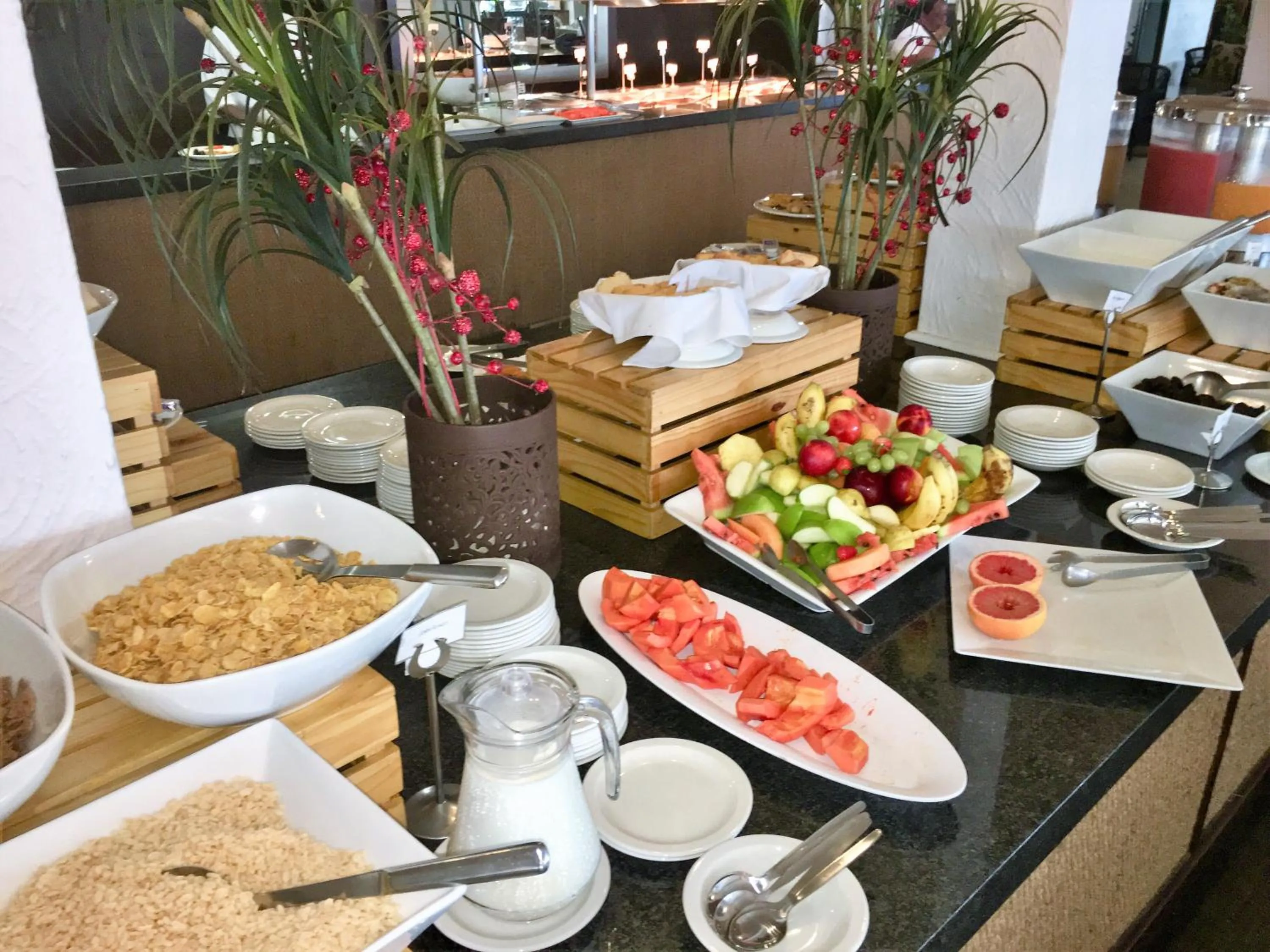 Breakfast in Salt Rock Hotel and Beach Resort